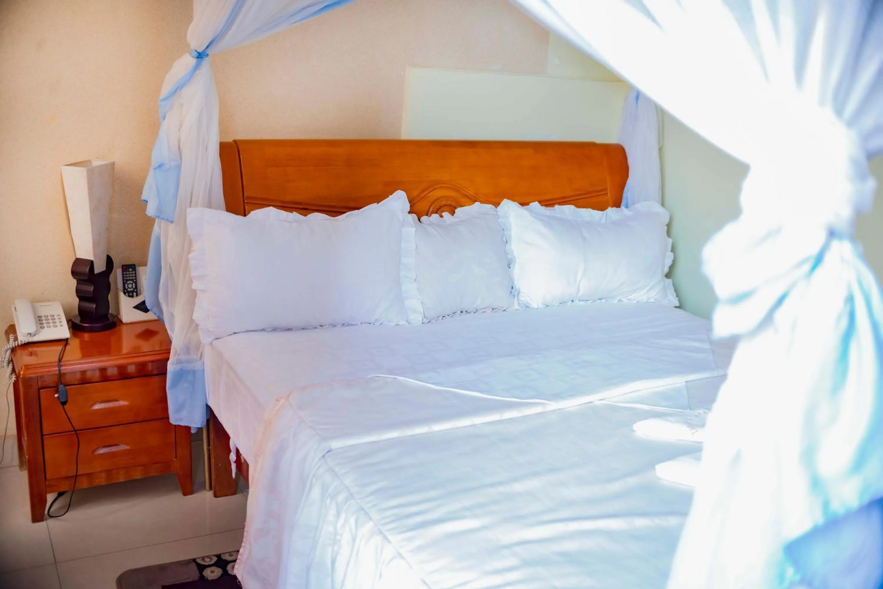 Bed in Tigers's apartment Hotel