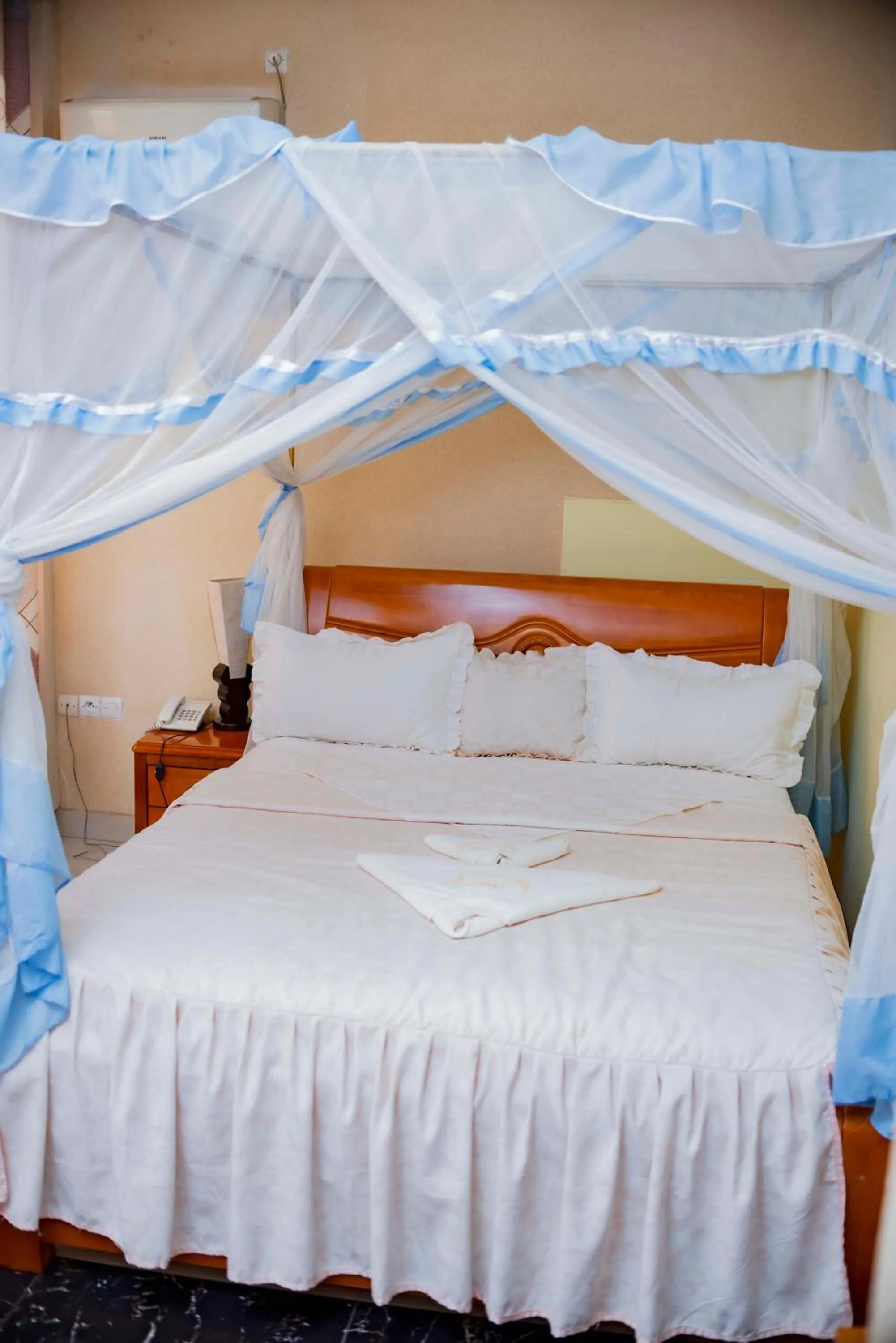 Bed in Tigers's apartment Hotel