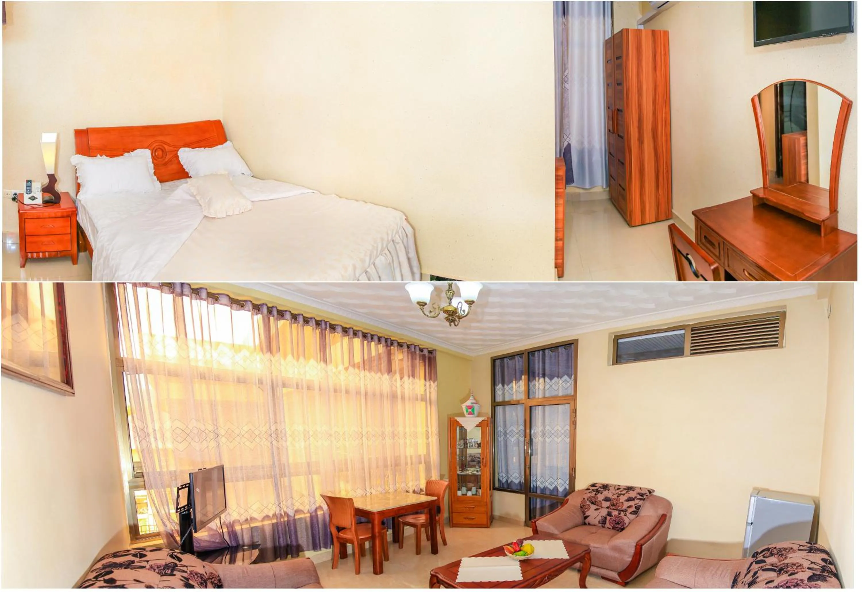 Bed in Tigers's apartment Hotel
