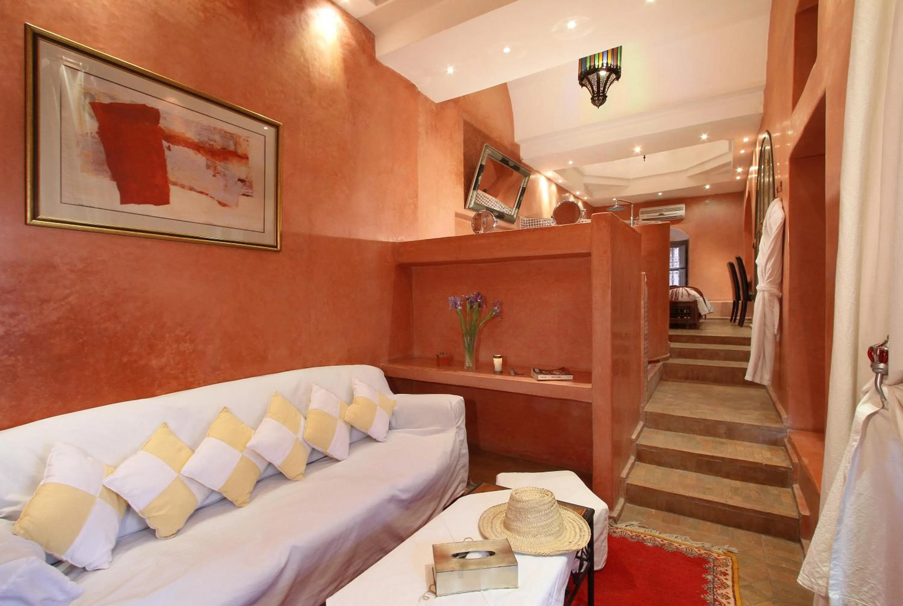 Bed in Riad et Spa Misria Les Orangers