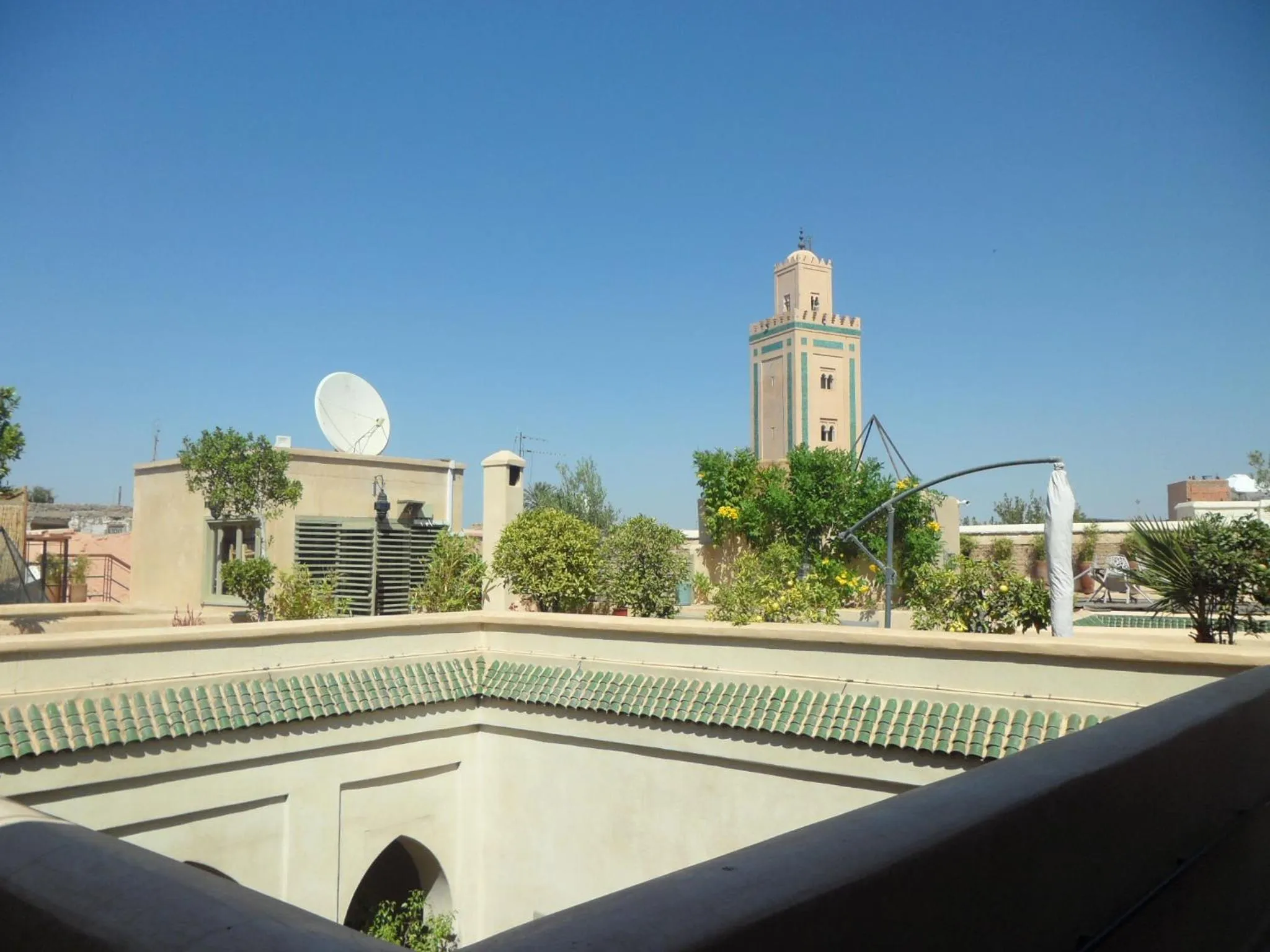 Garden view in Riad et Spa Misria Les Orangers