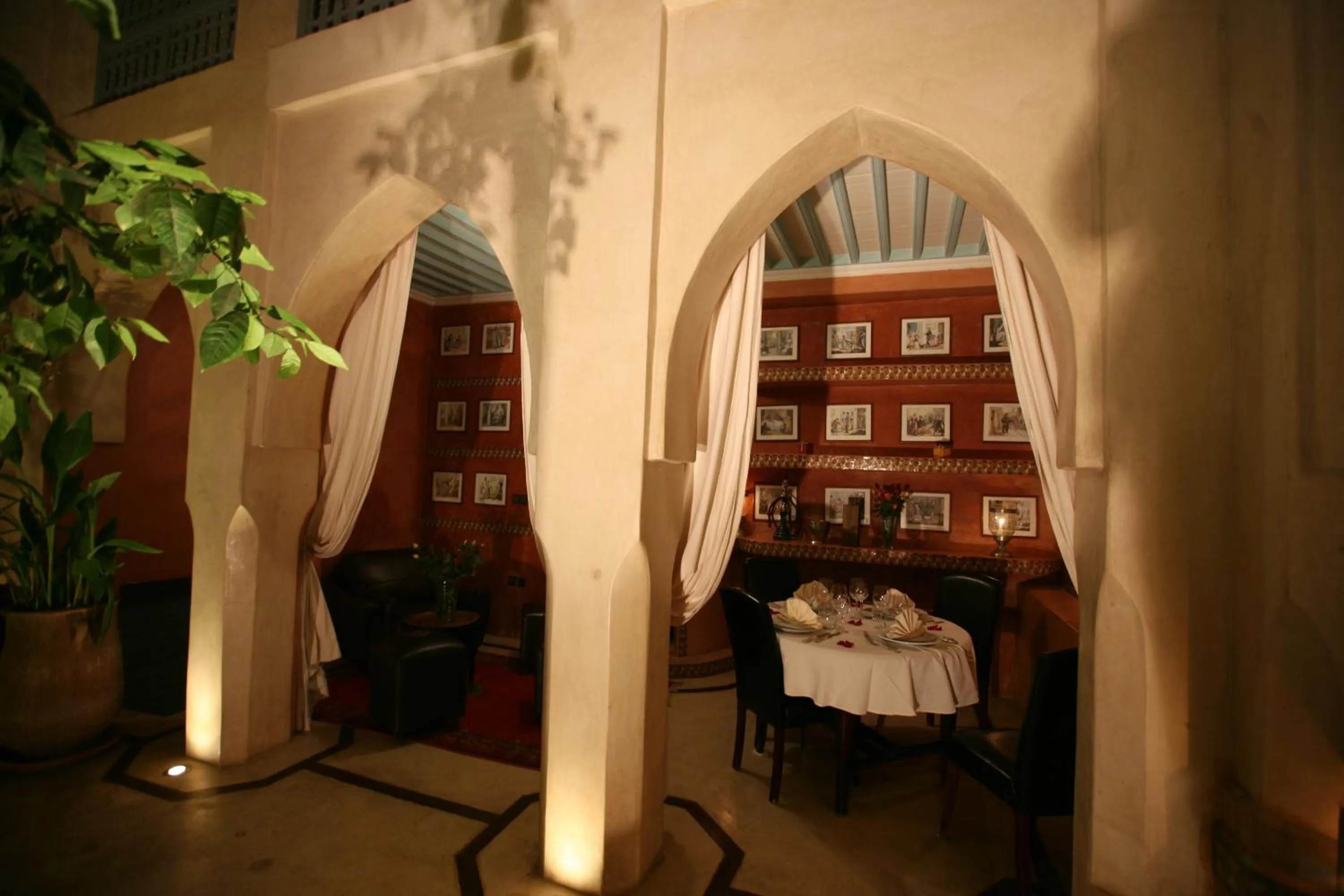 Restaurant/places to eat, Bed in Riad et Spa Misria Les Orangers