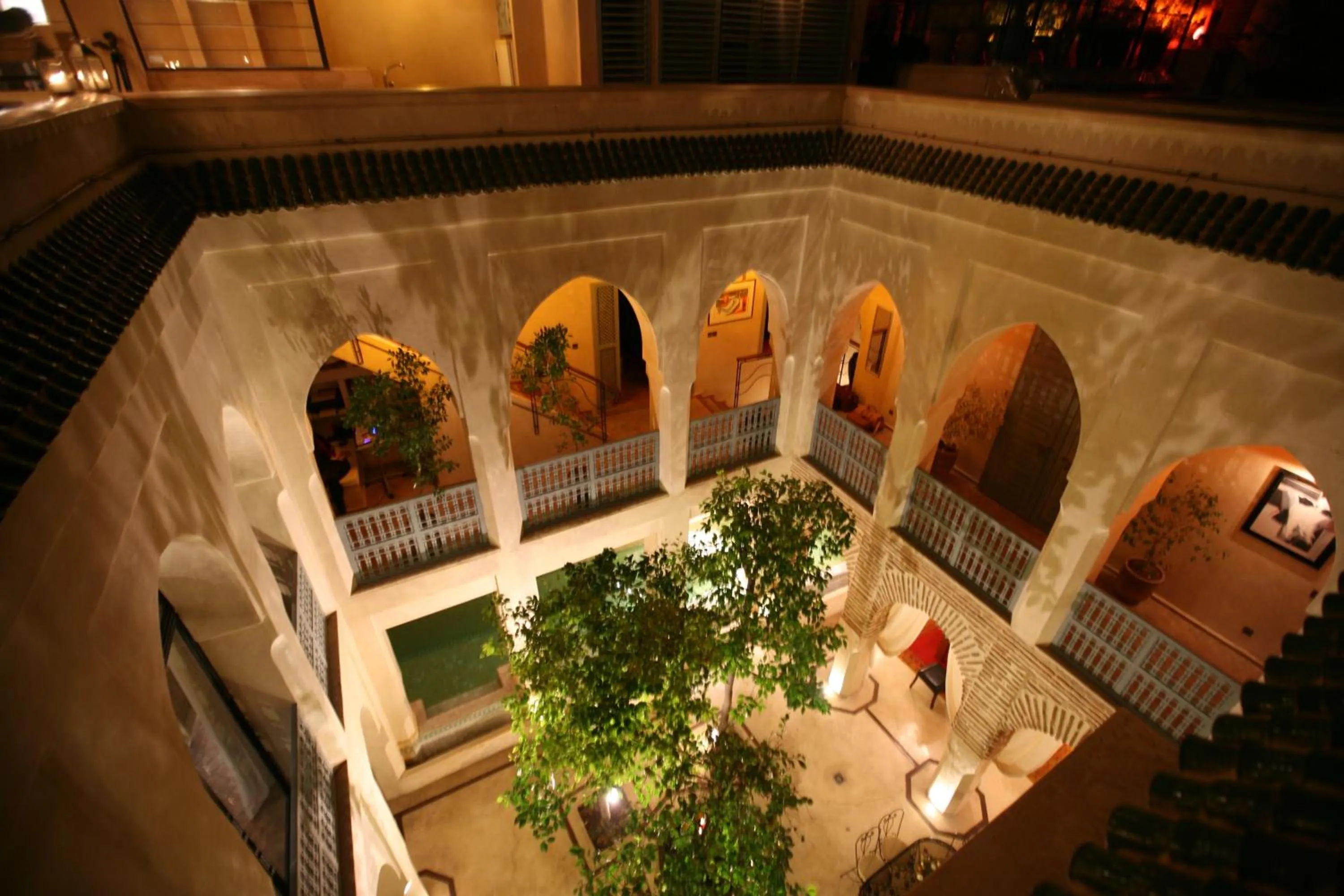 Bird's eye view in Riad et Spa Misria Les Orangers