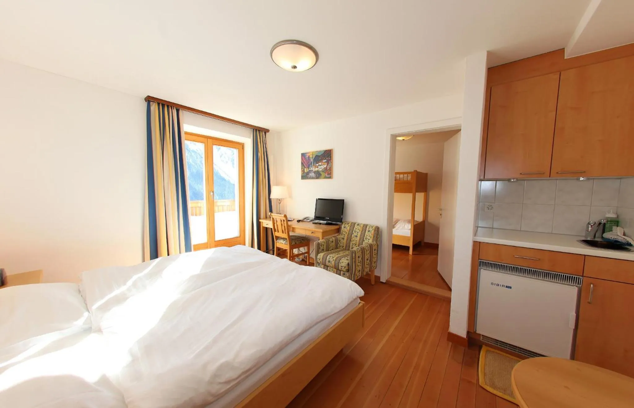 Bedroom, Bed in Aparthotel Muchetta