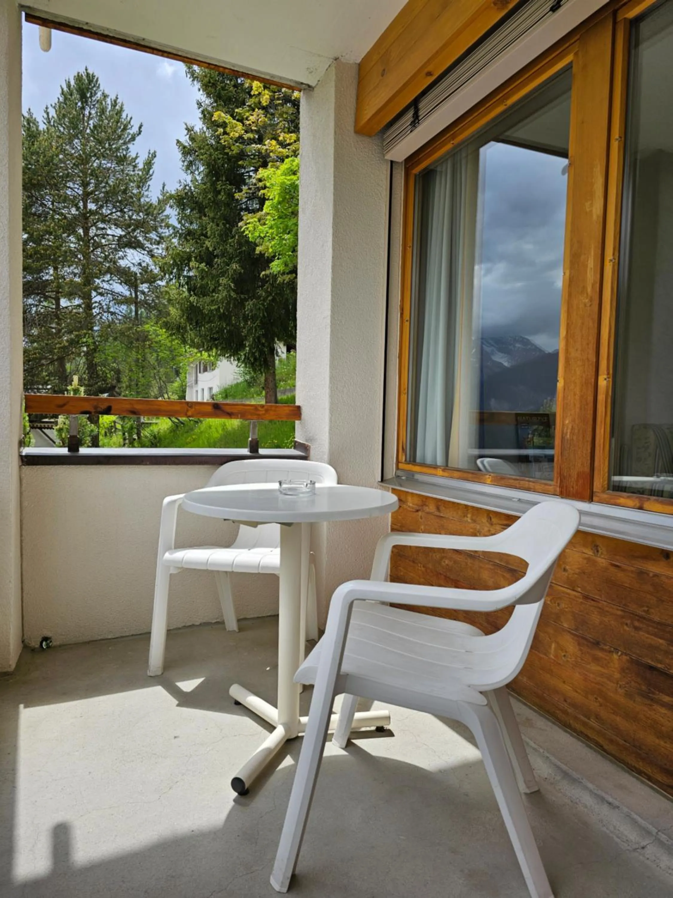 Balcony/Terrace in Aparthotel Muchetta