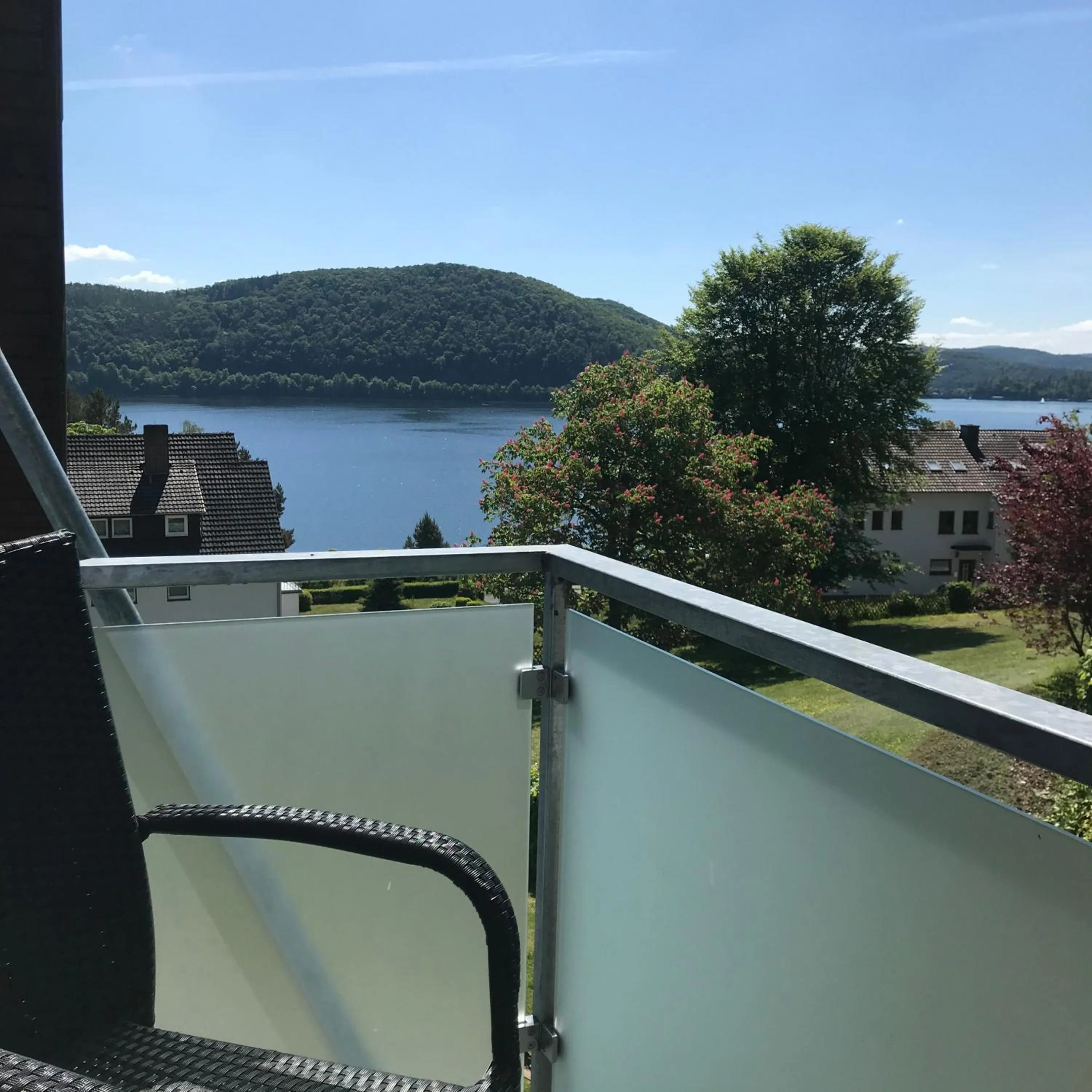 Lake view in Landhotel Edersee