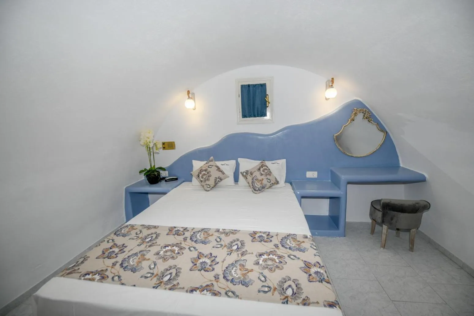 Bed in Aegean View Hotel