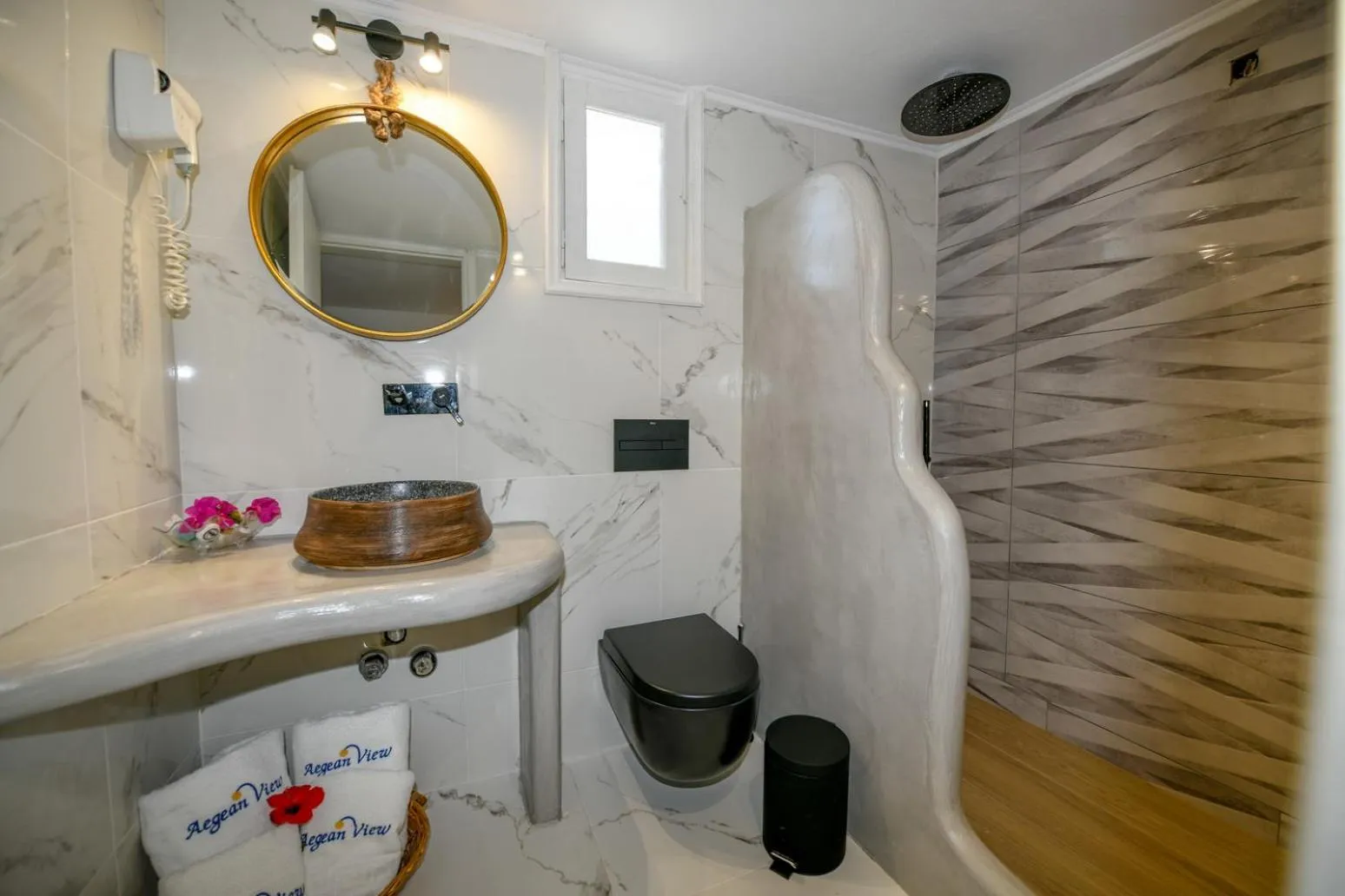 Bathroom in Aegean View Hotel