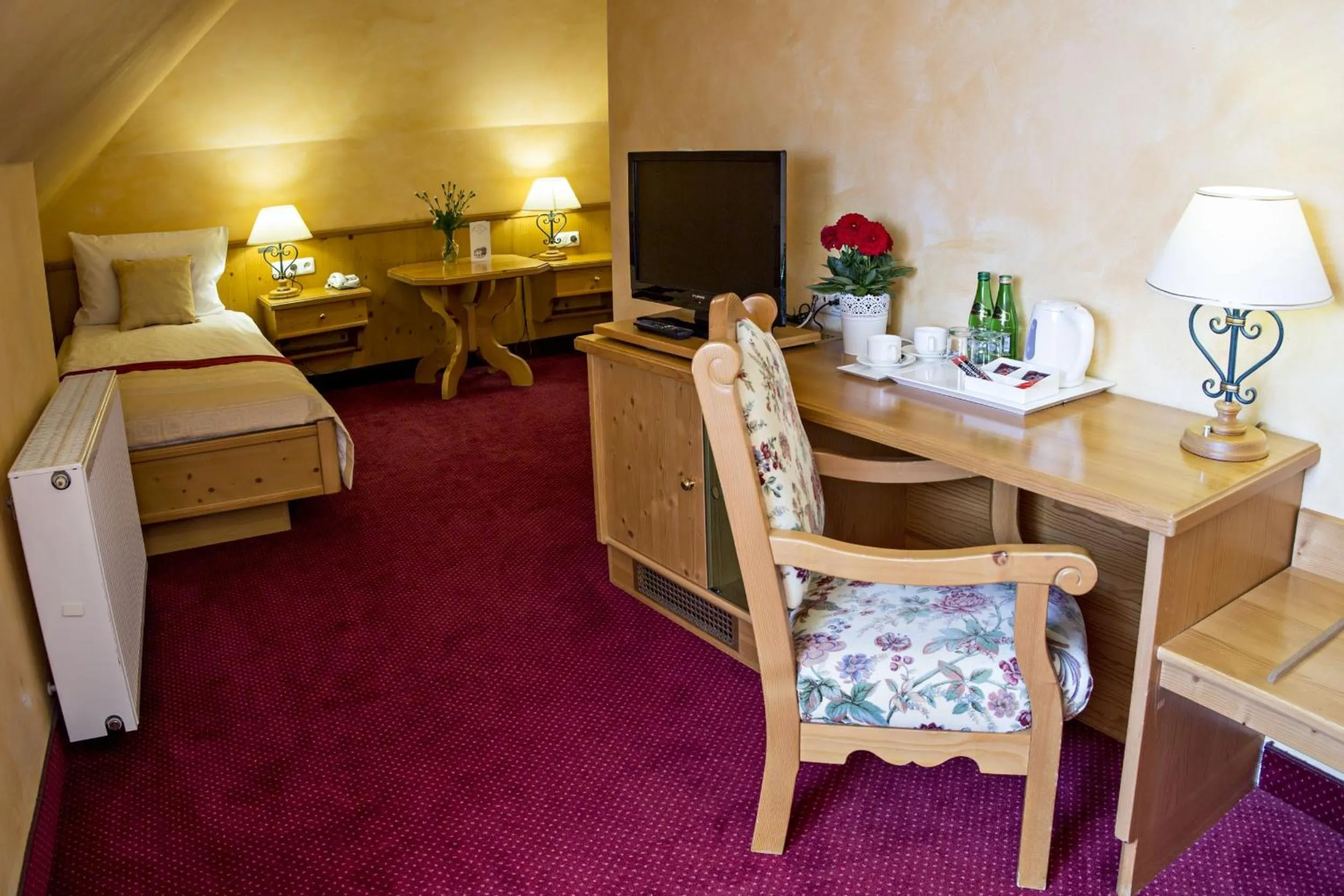 Bed in Hotel Pod Ciżemką