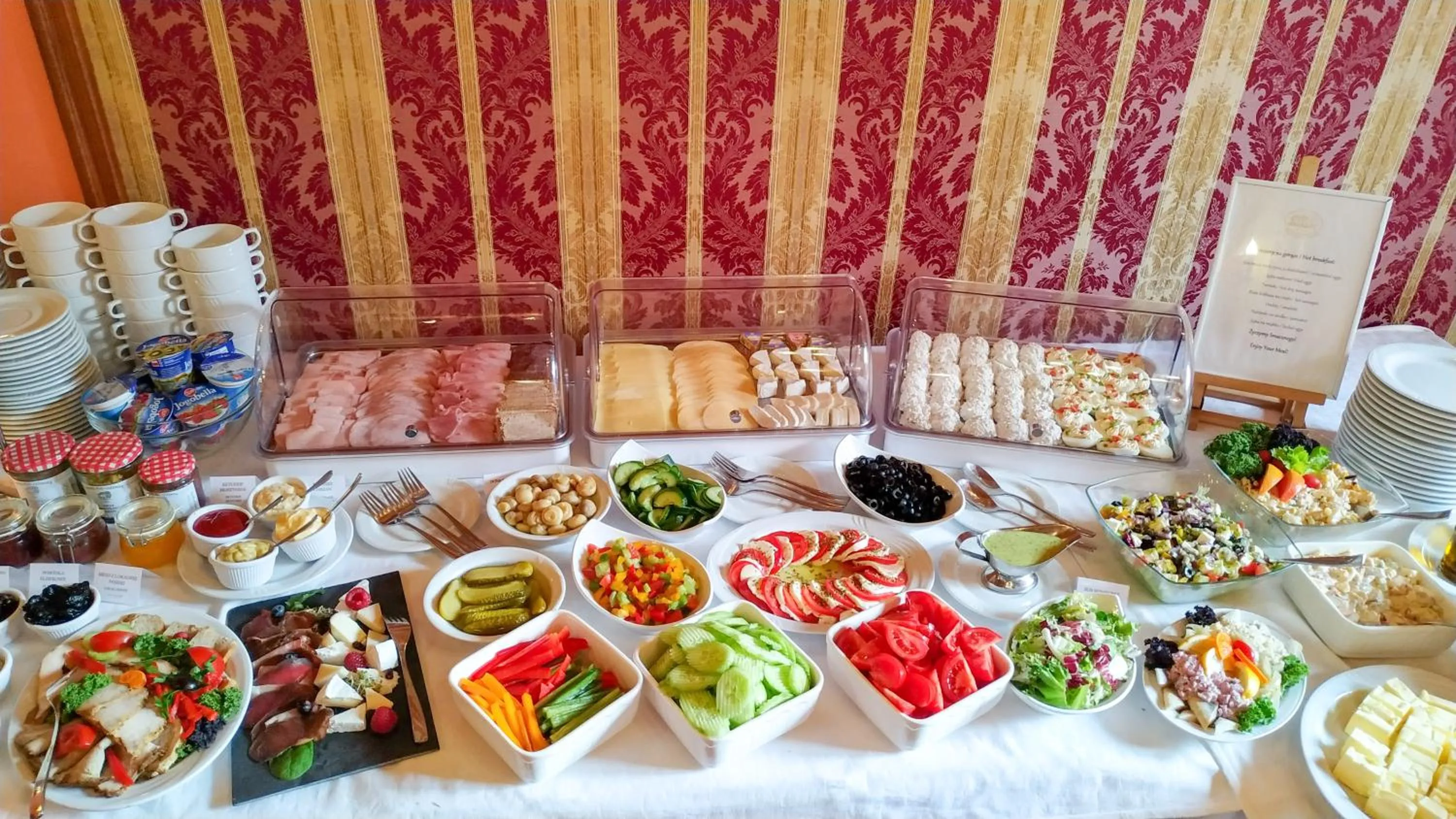 Breakfast in Hotel Pod Ciżemką