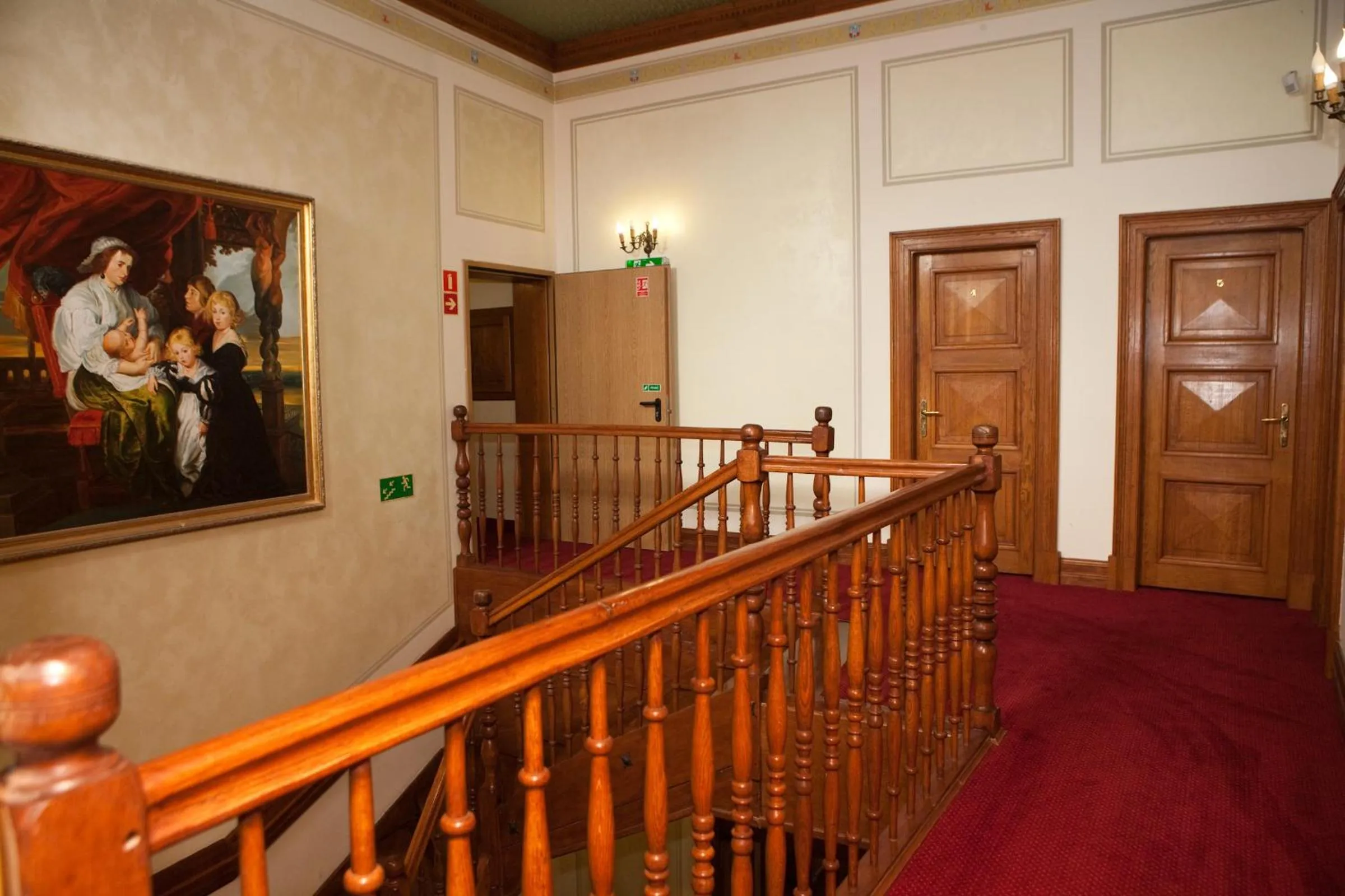 Decorative detail in Hotel Pod Ciżemką