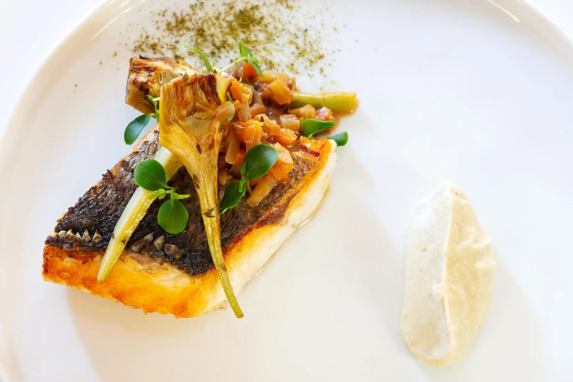 Restaurant/places to eat in Hôtel Carcarille Restaurant Le C