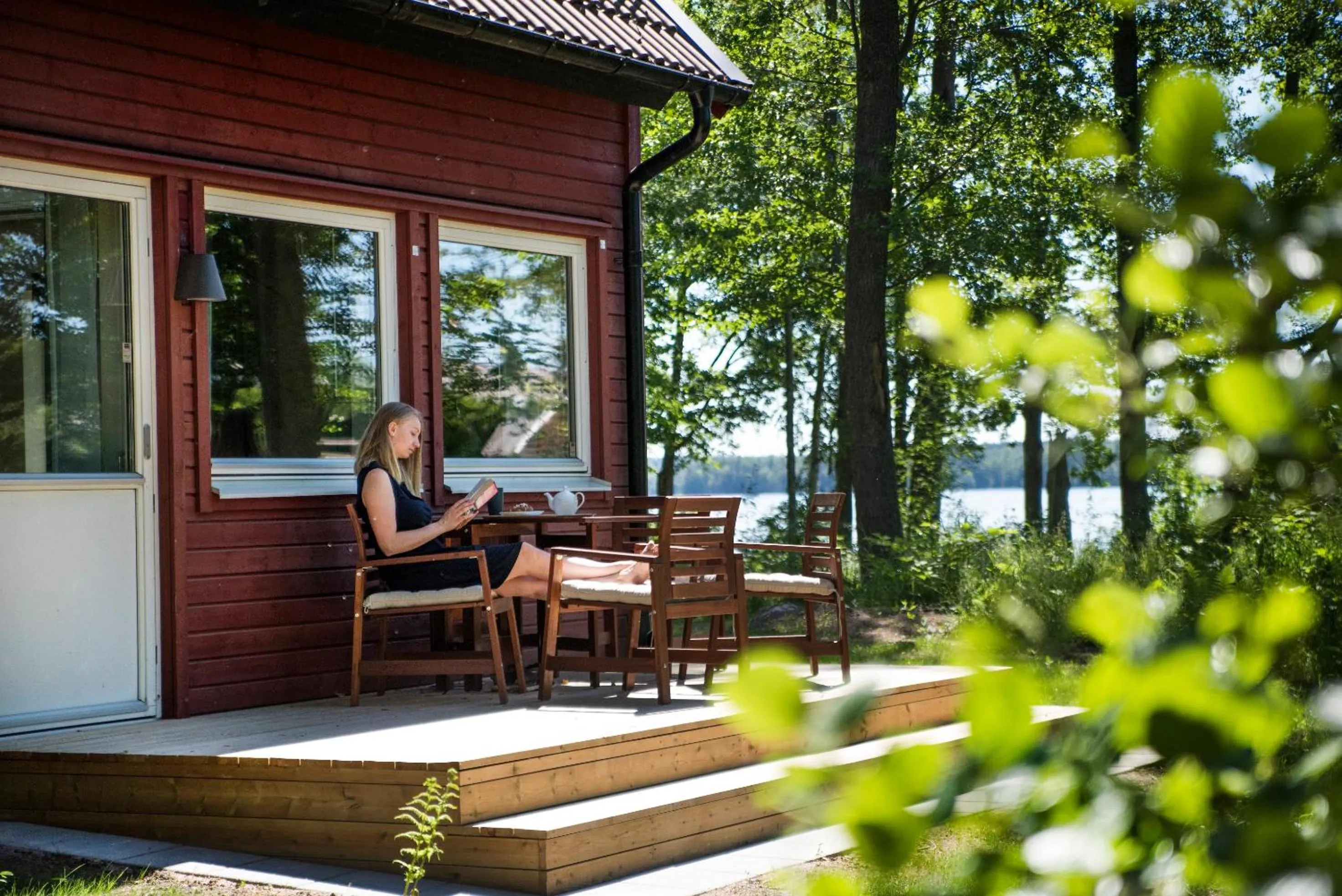 Balcony/Terrace in Toftastrand Hotell
