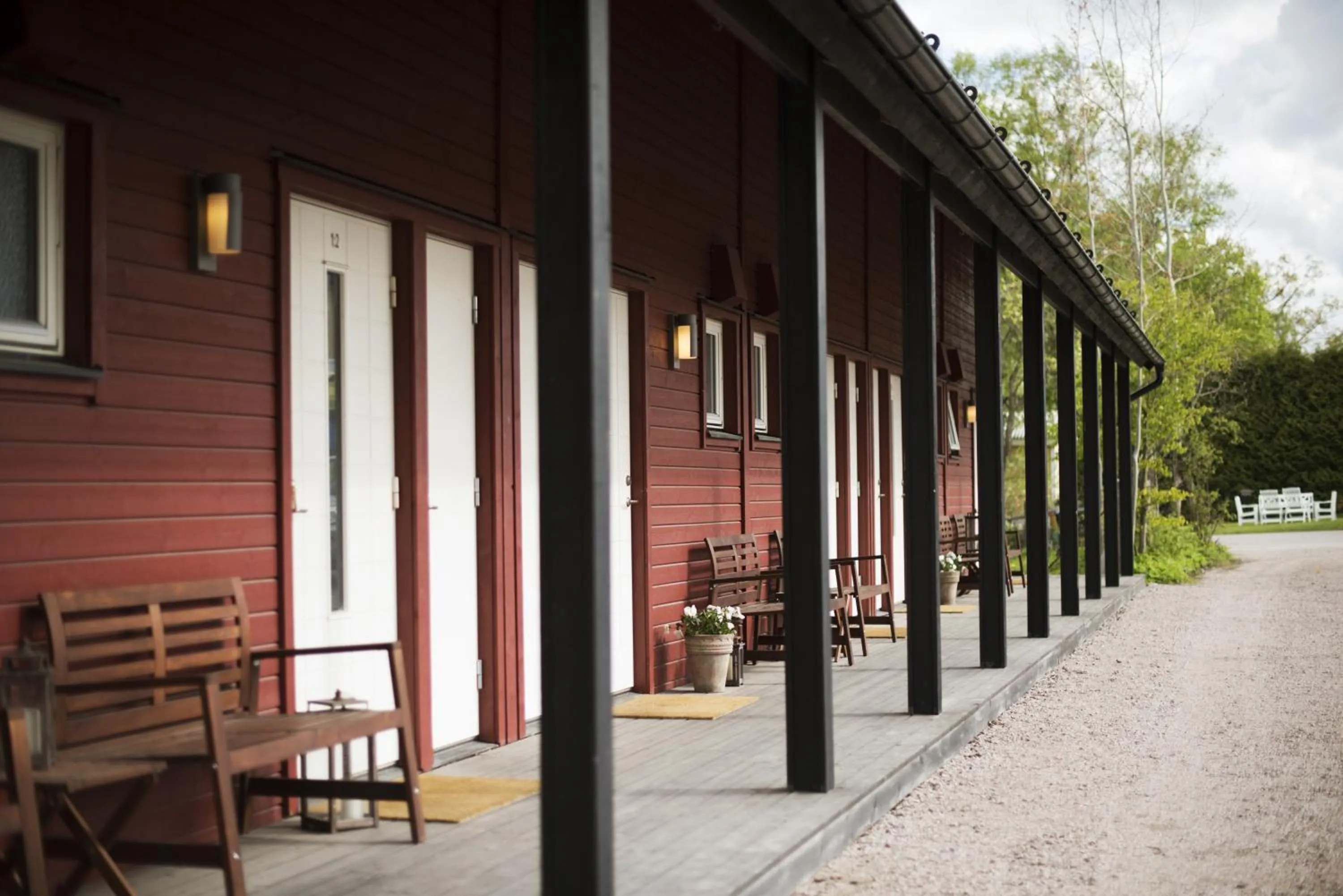 Facade/entrance in Toftastrand Hotell
