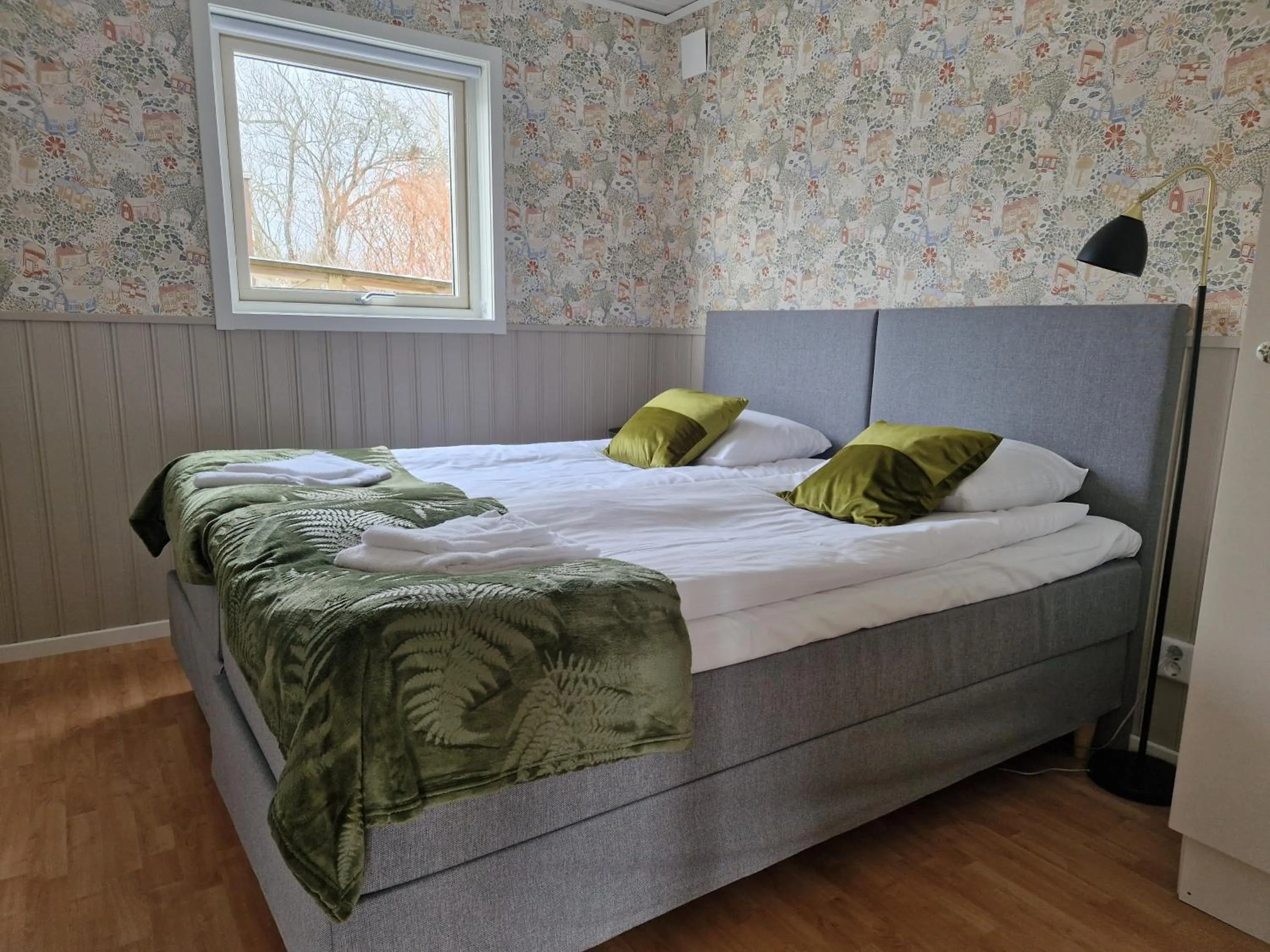 Bedroom, Bed in Toftastrand Hotell