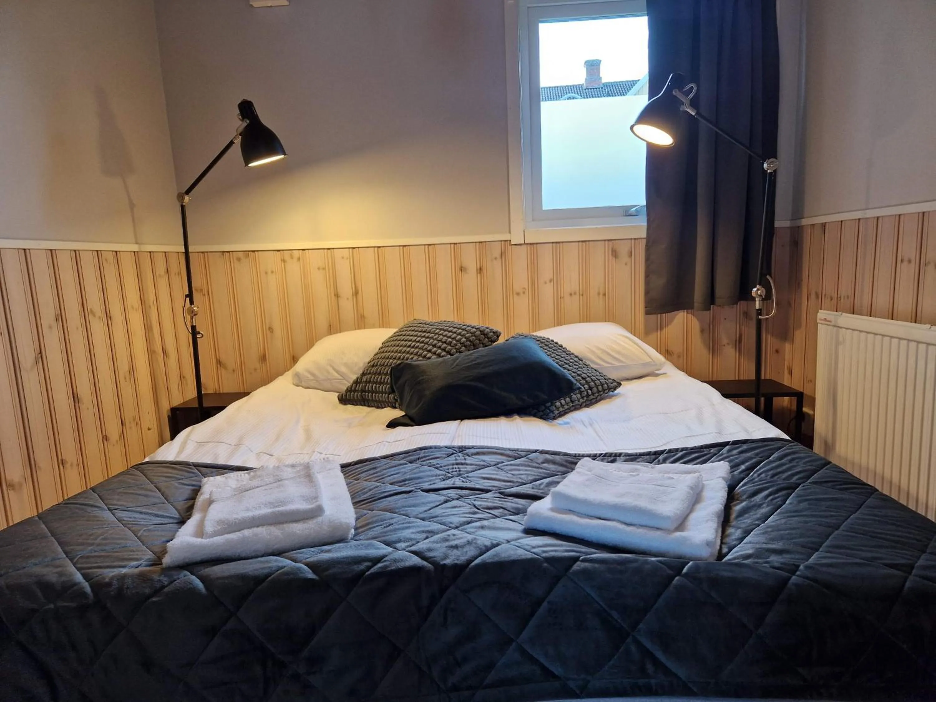 Bedroom, Bed in Toftastrand Hotell