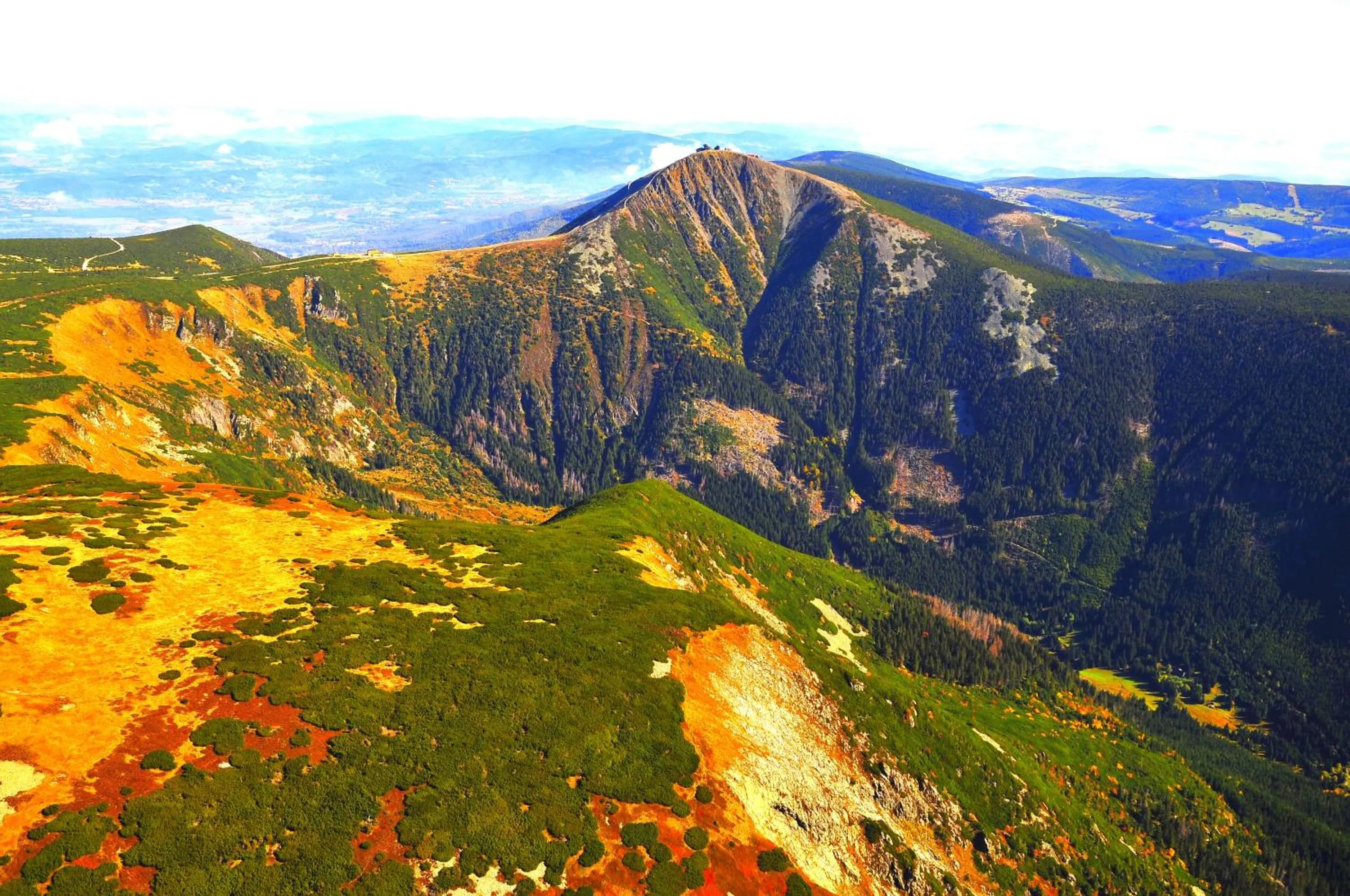 Natural landscape in Horský hotel Kolínská bouda