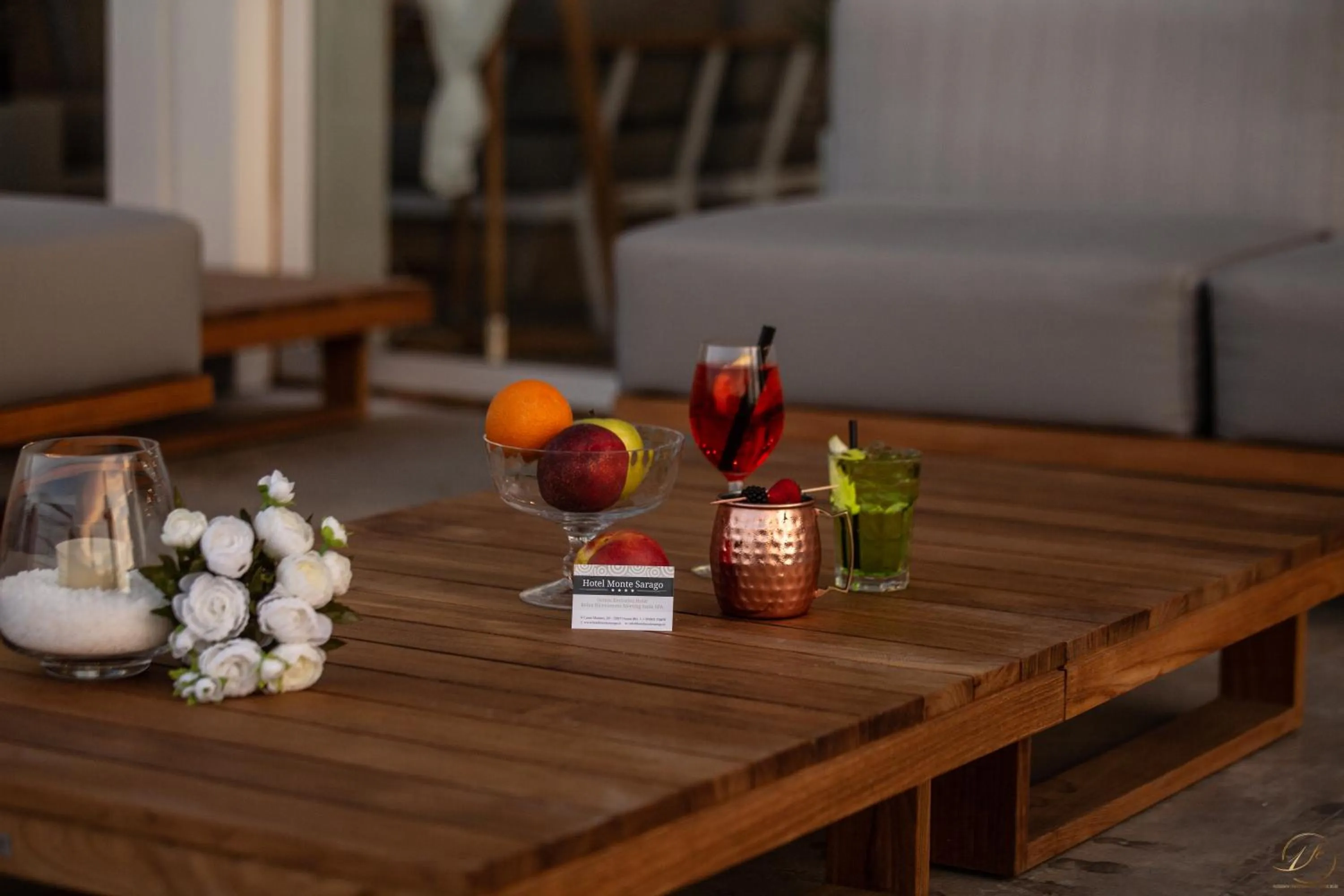 Drinks in Hotel Monte Sarago