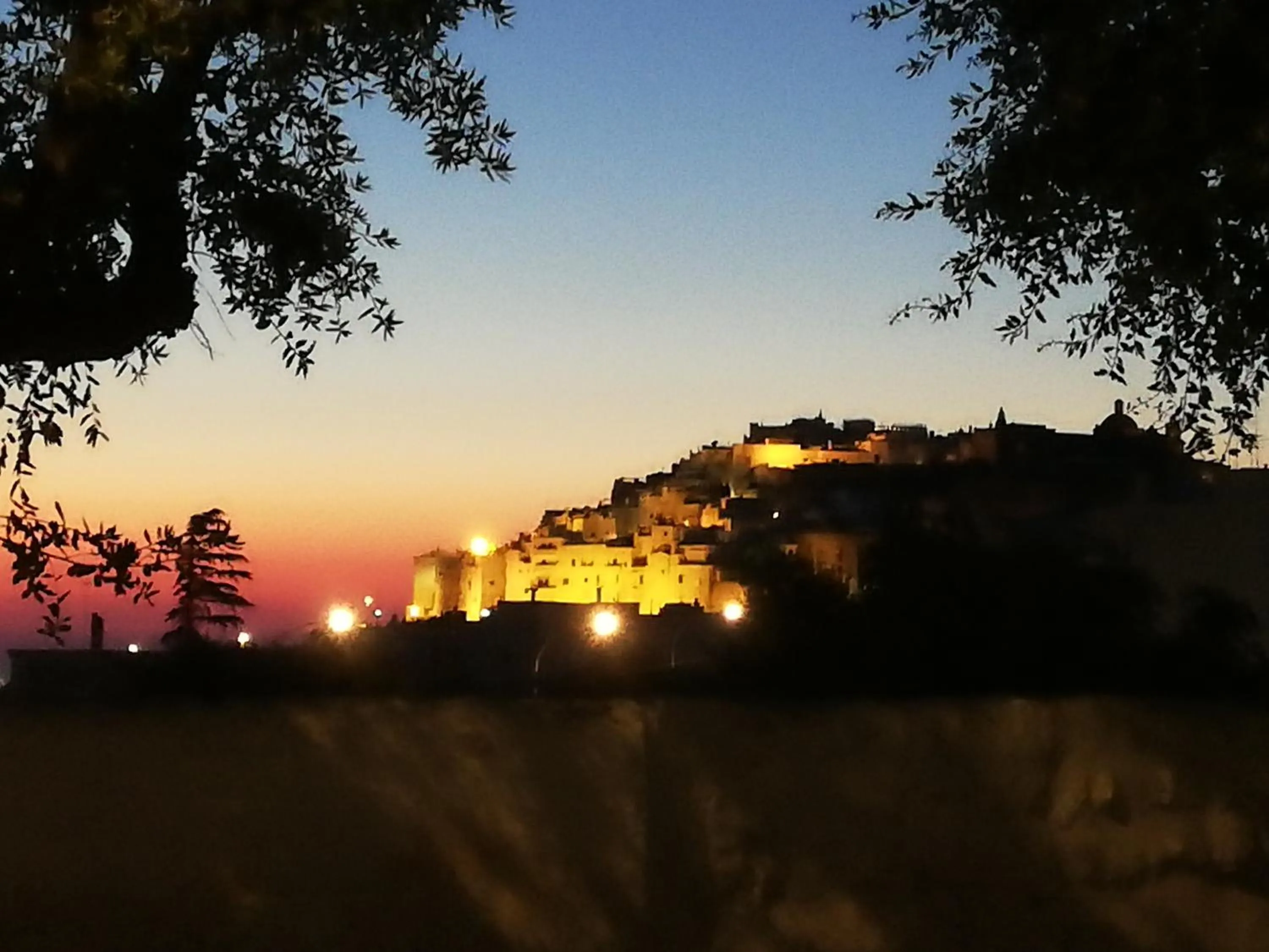 Sunset in Hotel Monte Sarago