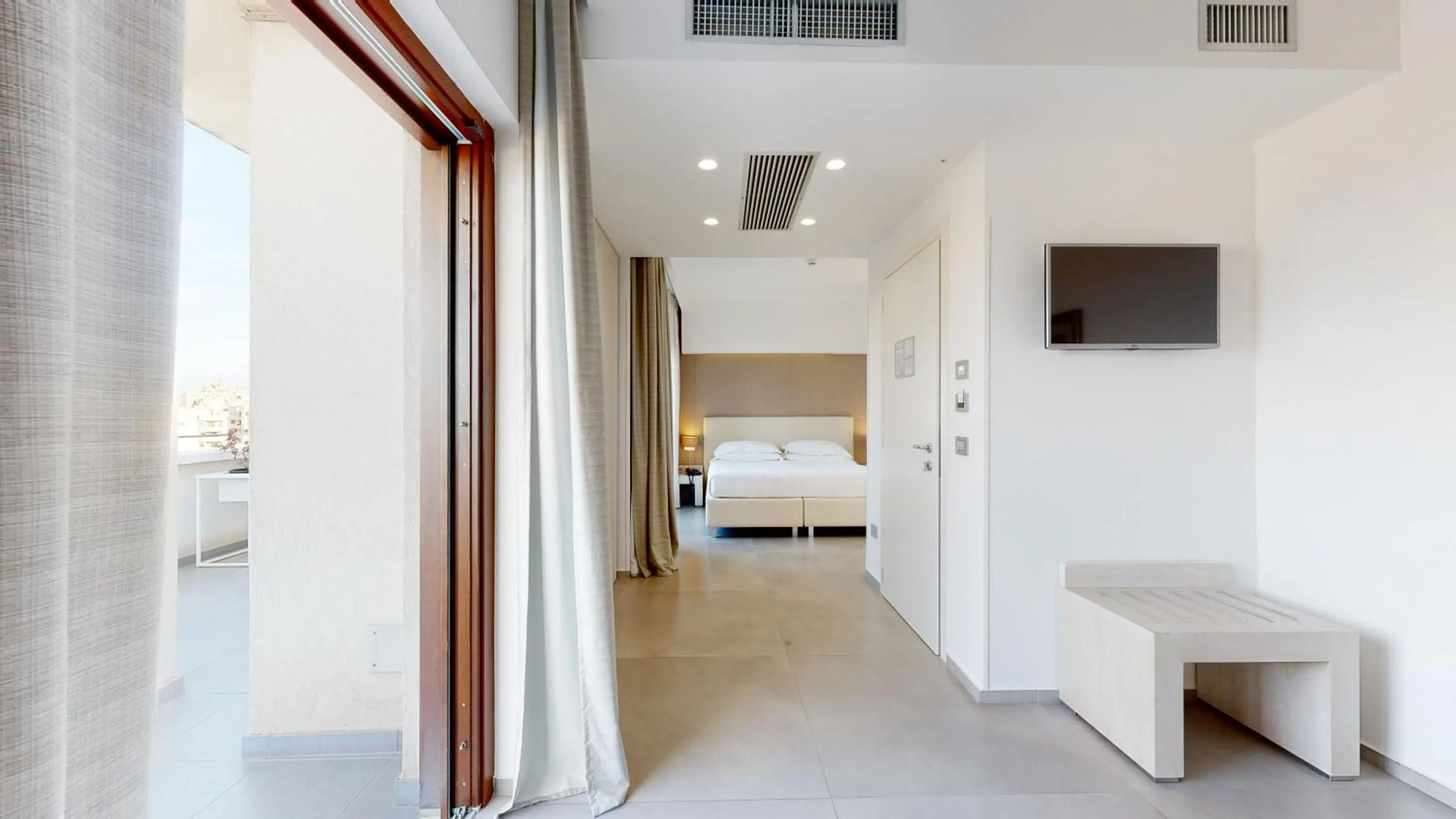 Bed in Hotel Monte Sarago