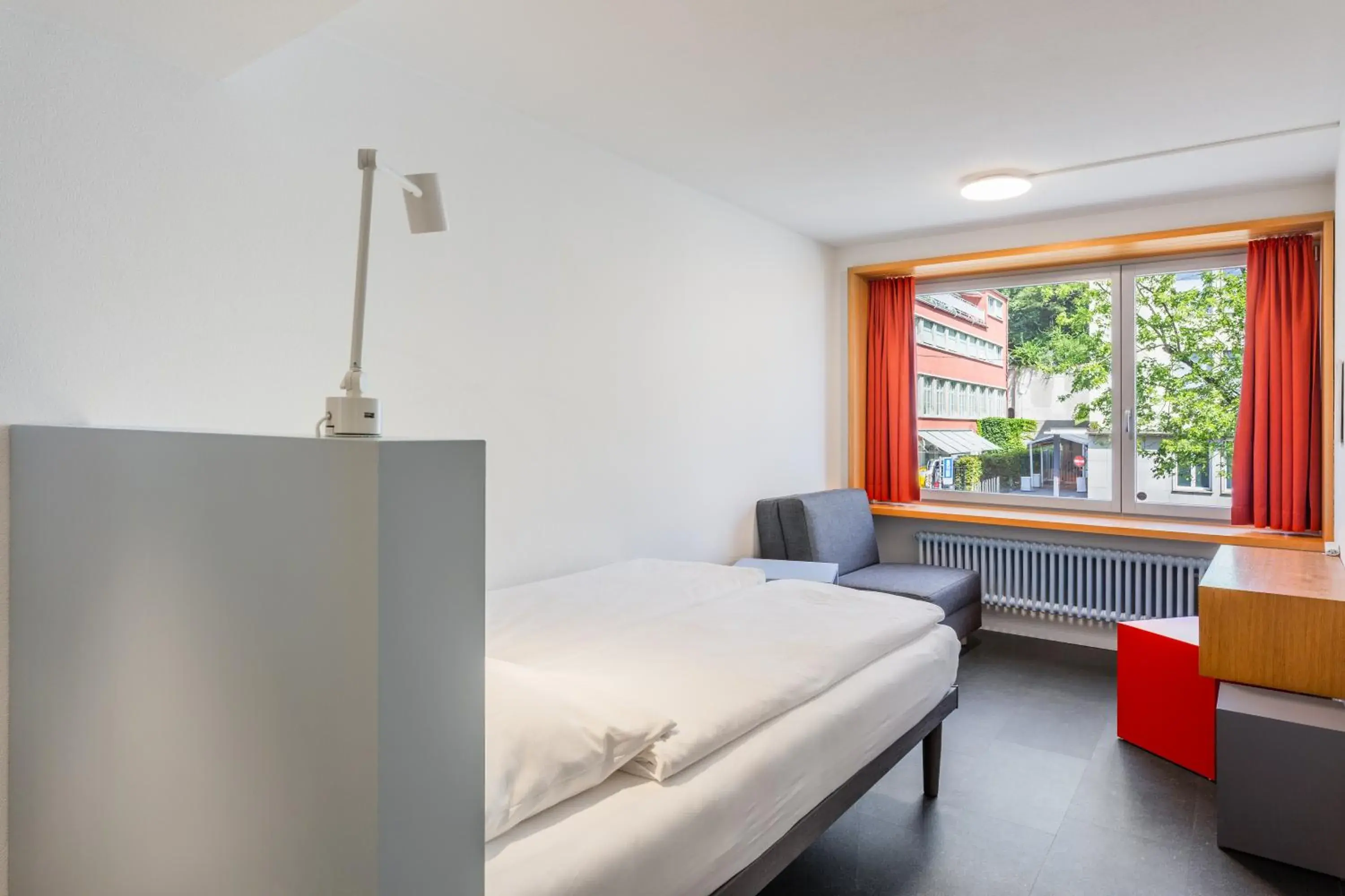 Double Room Street Side in Hotel Marta Double Room Street Side in Hotel Marta