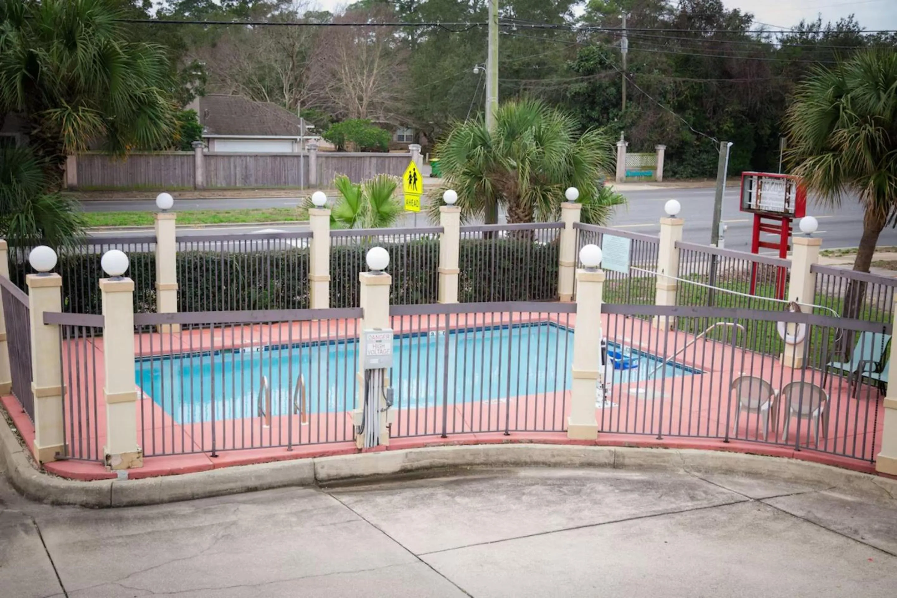 Swimming pool in Townhouse Fort Walton Beach Hurlburt Field