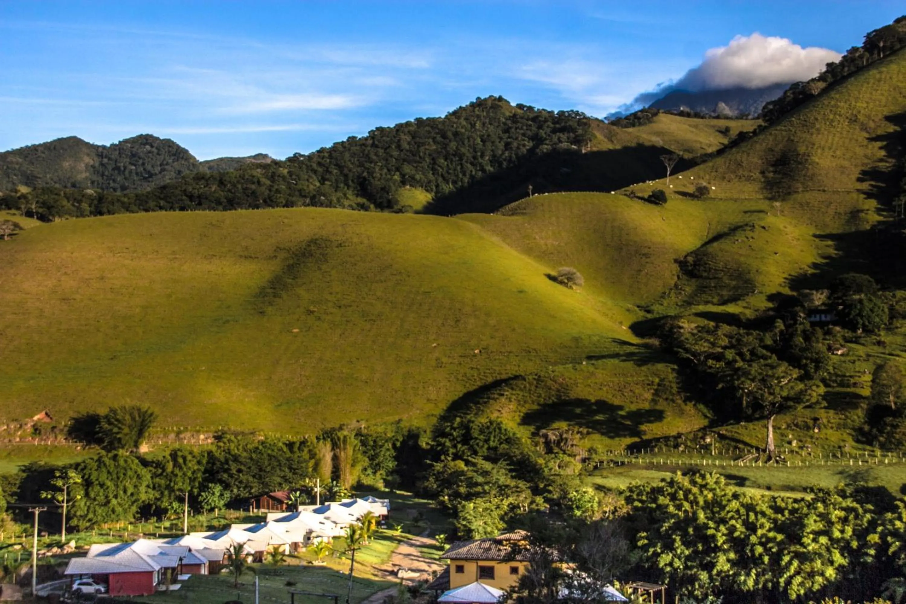 Natural landscape in Hotel Pousada Bambuzal