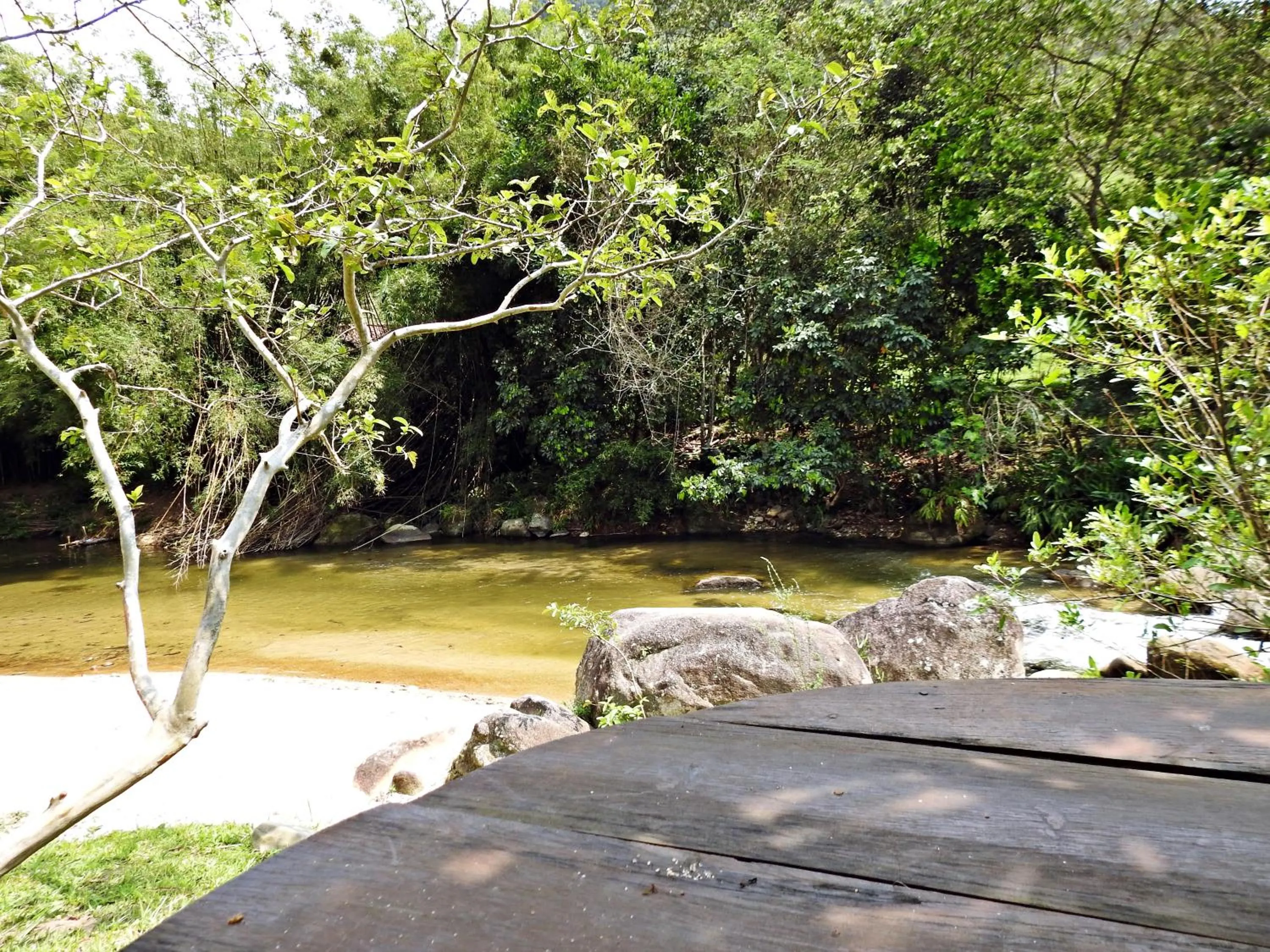 River view in Hotel Pousada Bambuzal