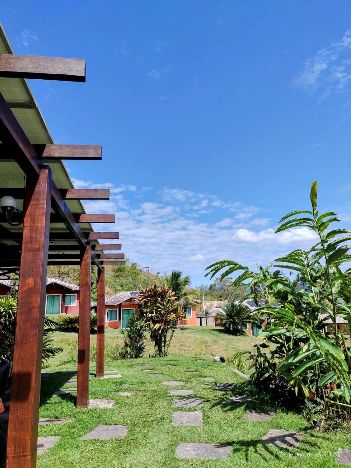 Property building in Hotel Pousada Bambuzal