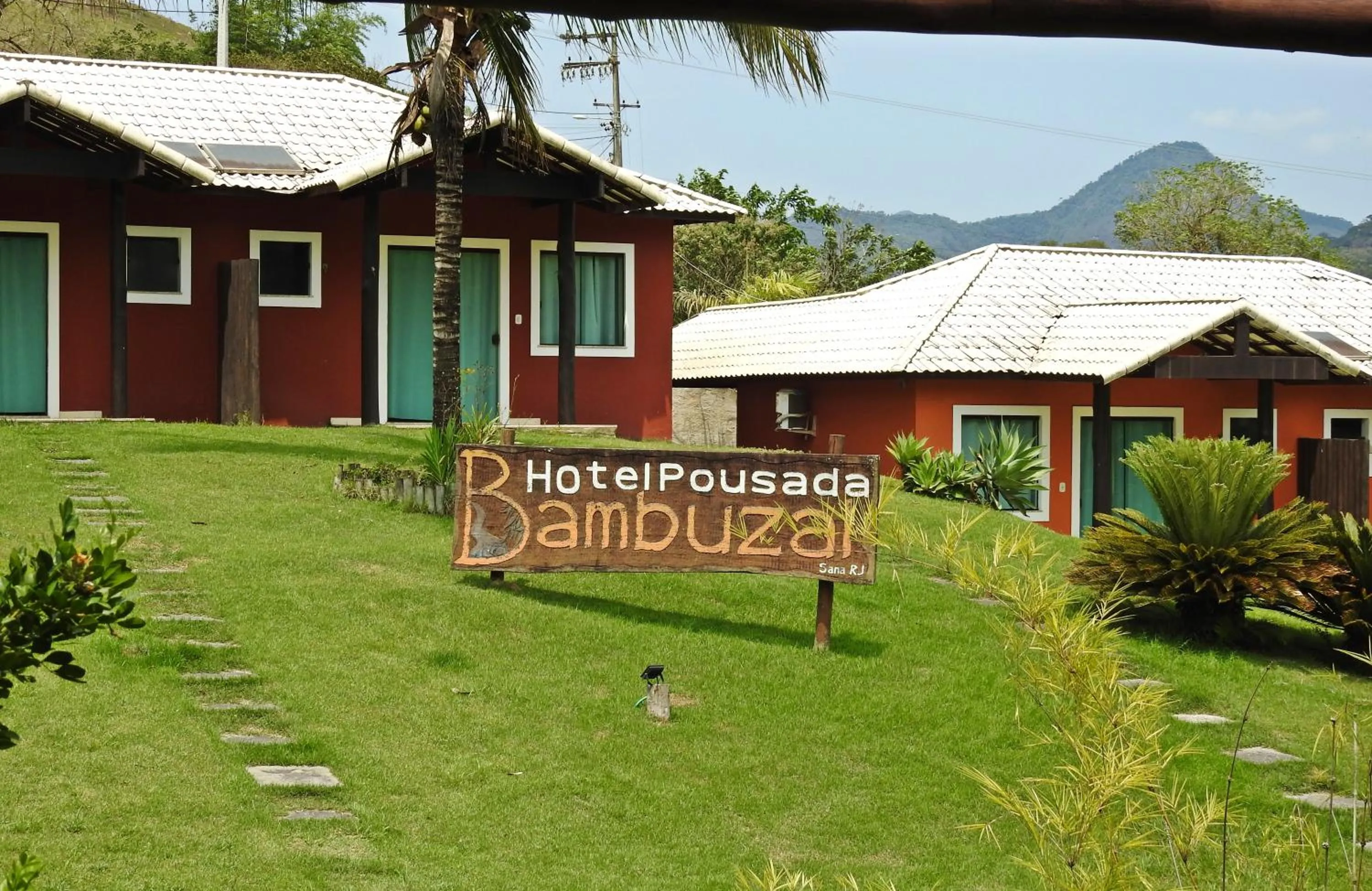 Property logo or sign in Hotel Pousada Bambuzal