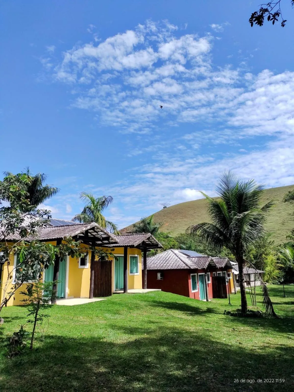 Property building in Hotel Pousada Bambuzal