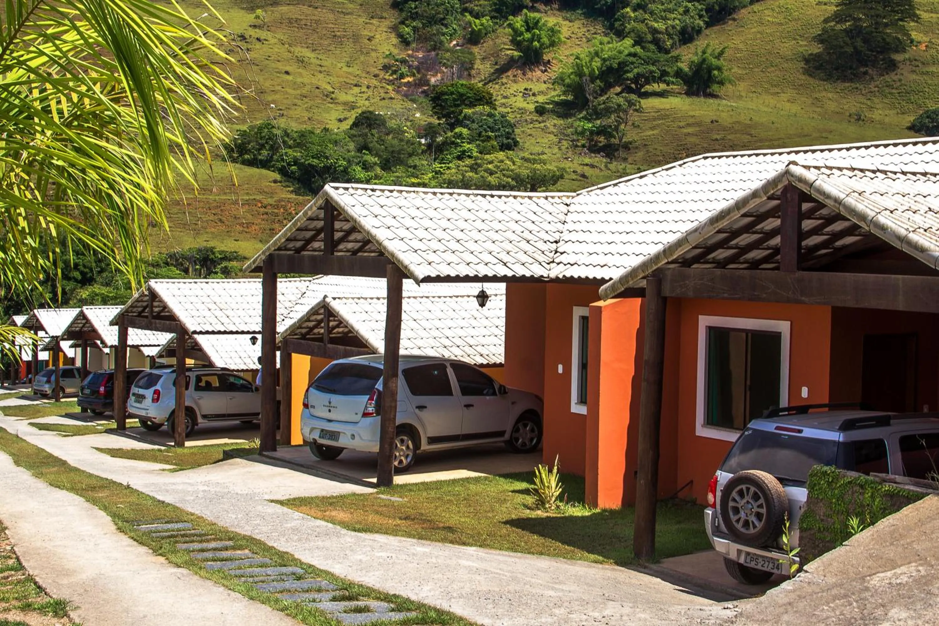 Parking in Hotel Pousada Bambuzal