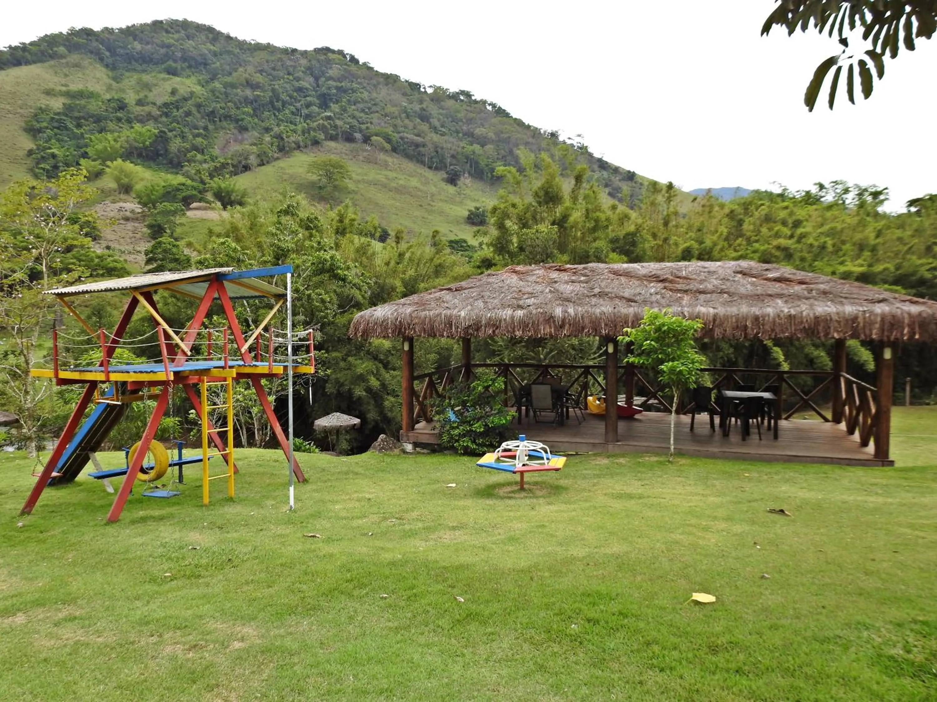 Children play ground in Hotel Pousada Bambuzal