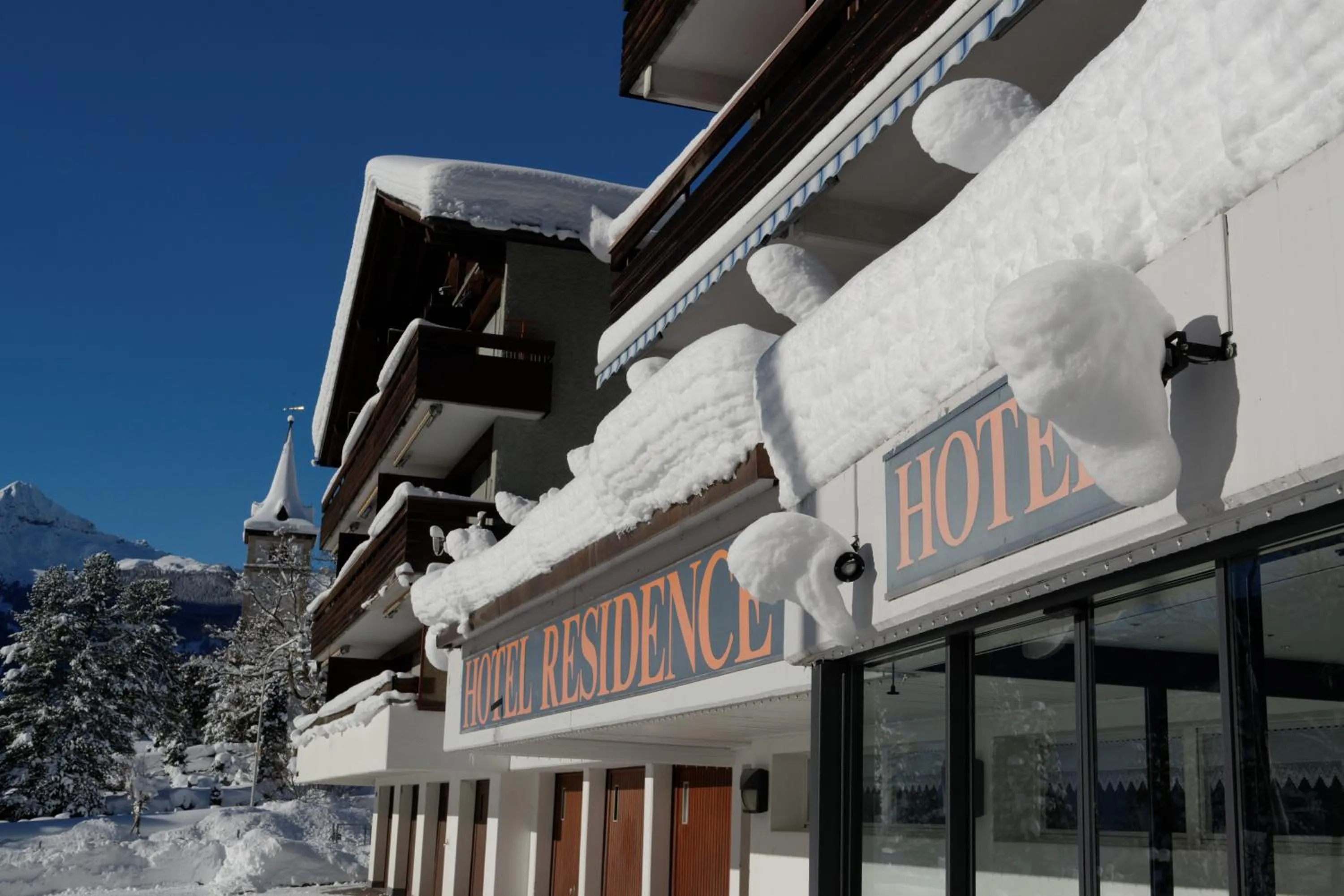 Facade/entrance in Hotel Residence