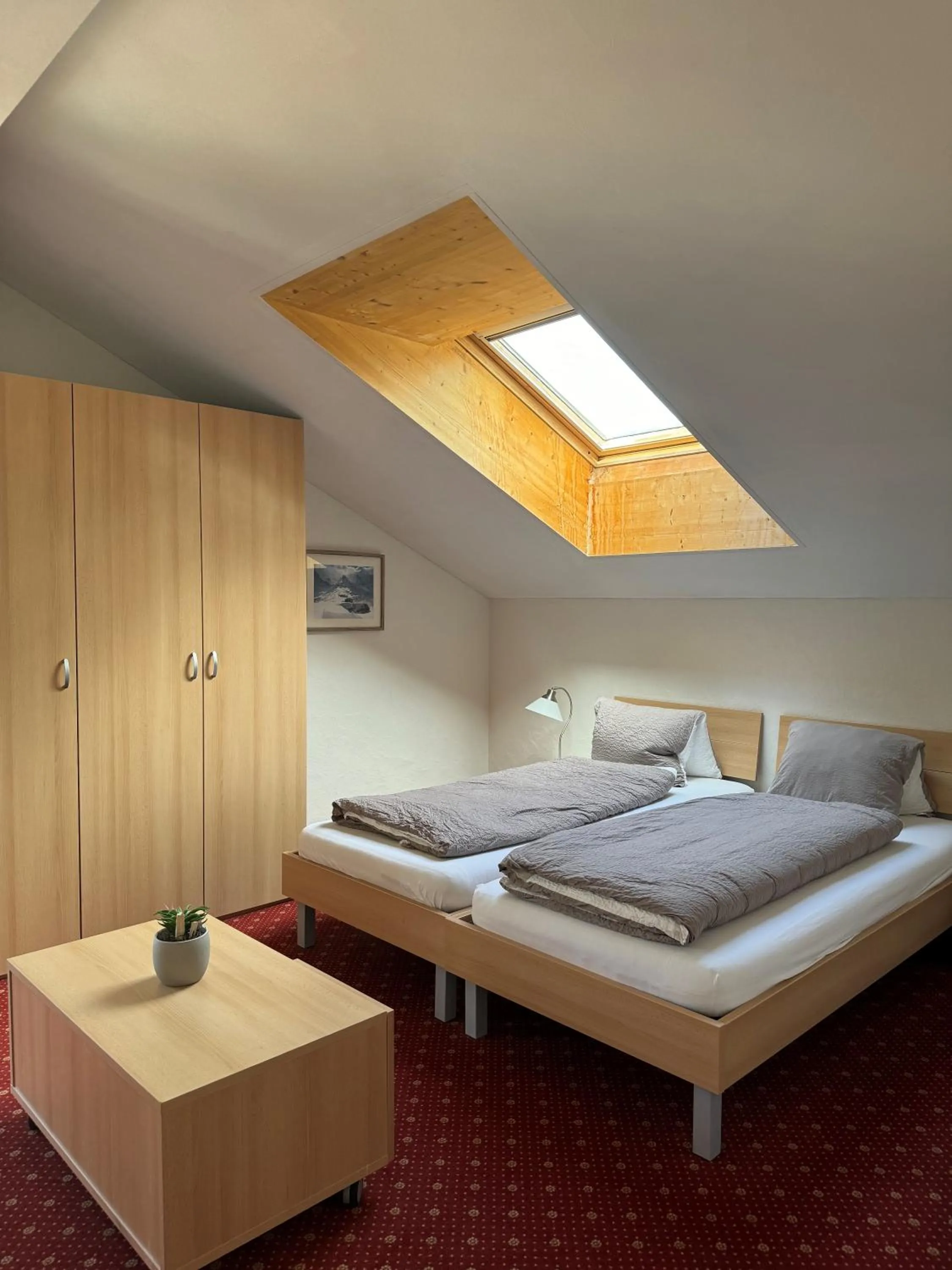 Bed in Hotel Residence