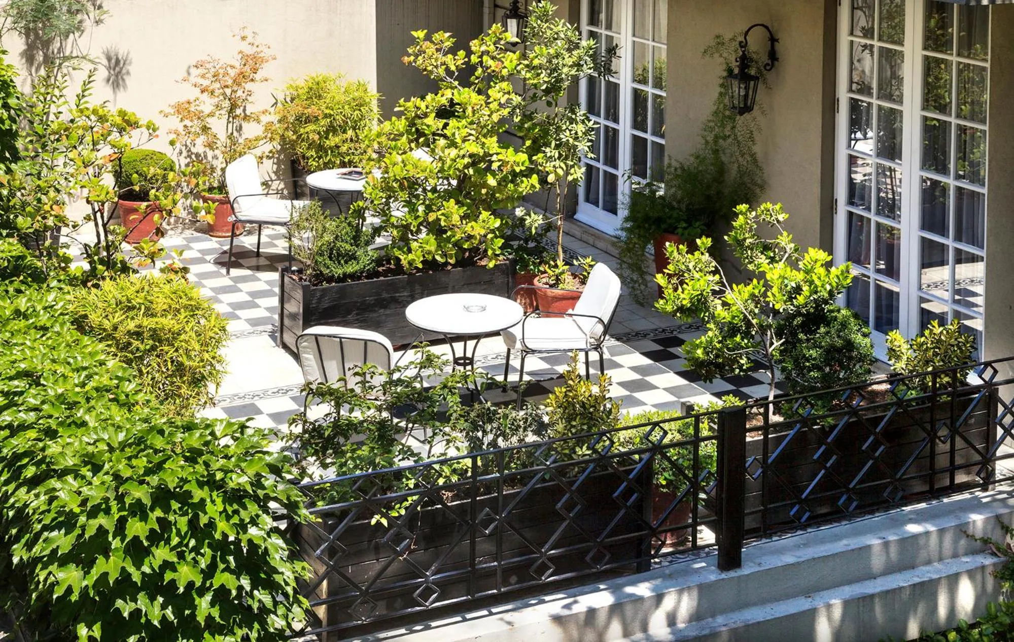 Balcony/Terrace in Hotel Boutique Le Reve