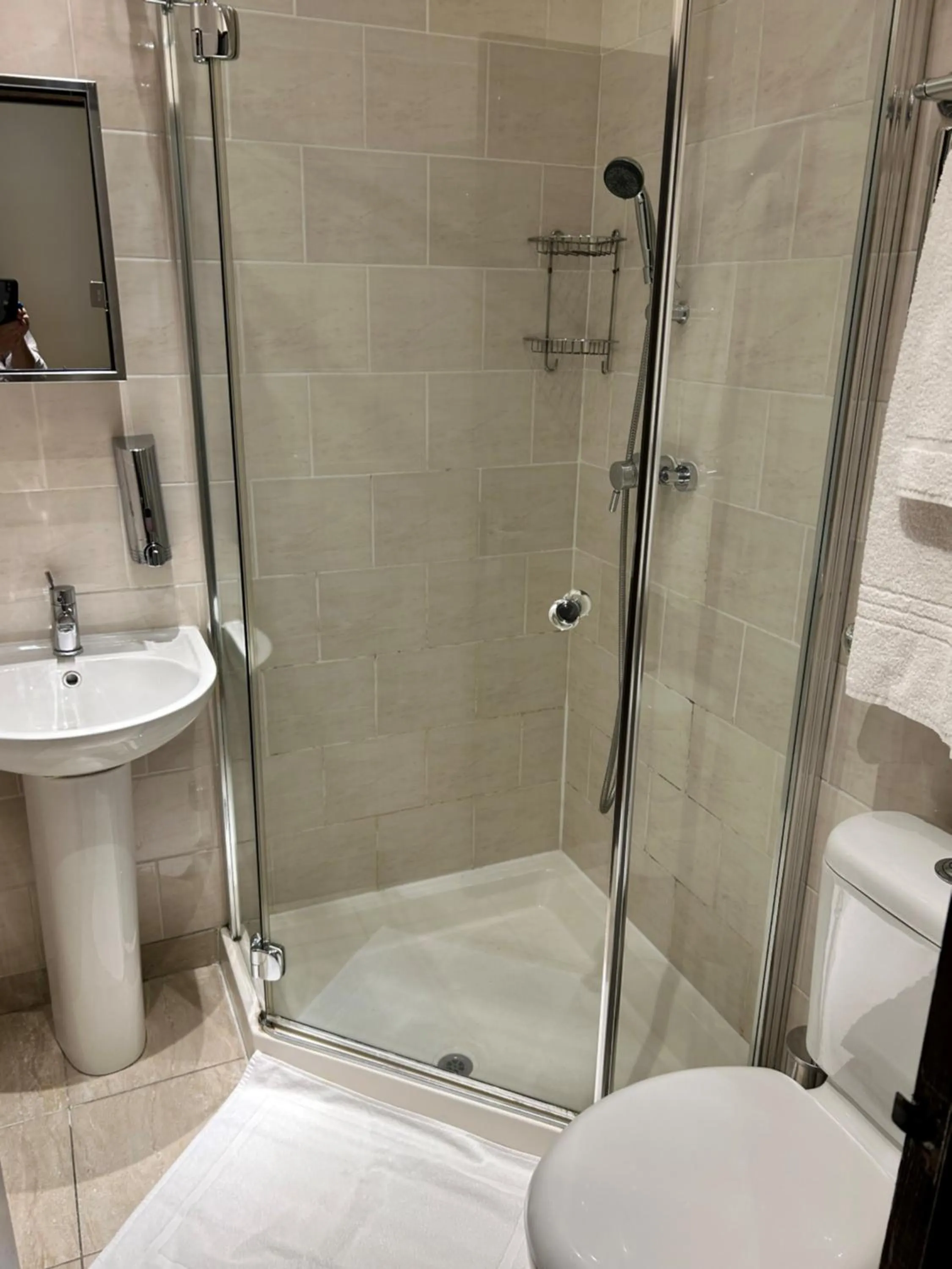 Shower in La Gaffe - Bed and Breakfast