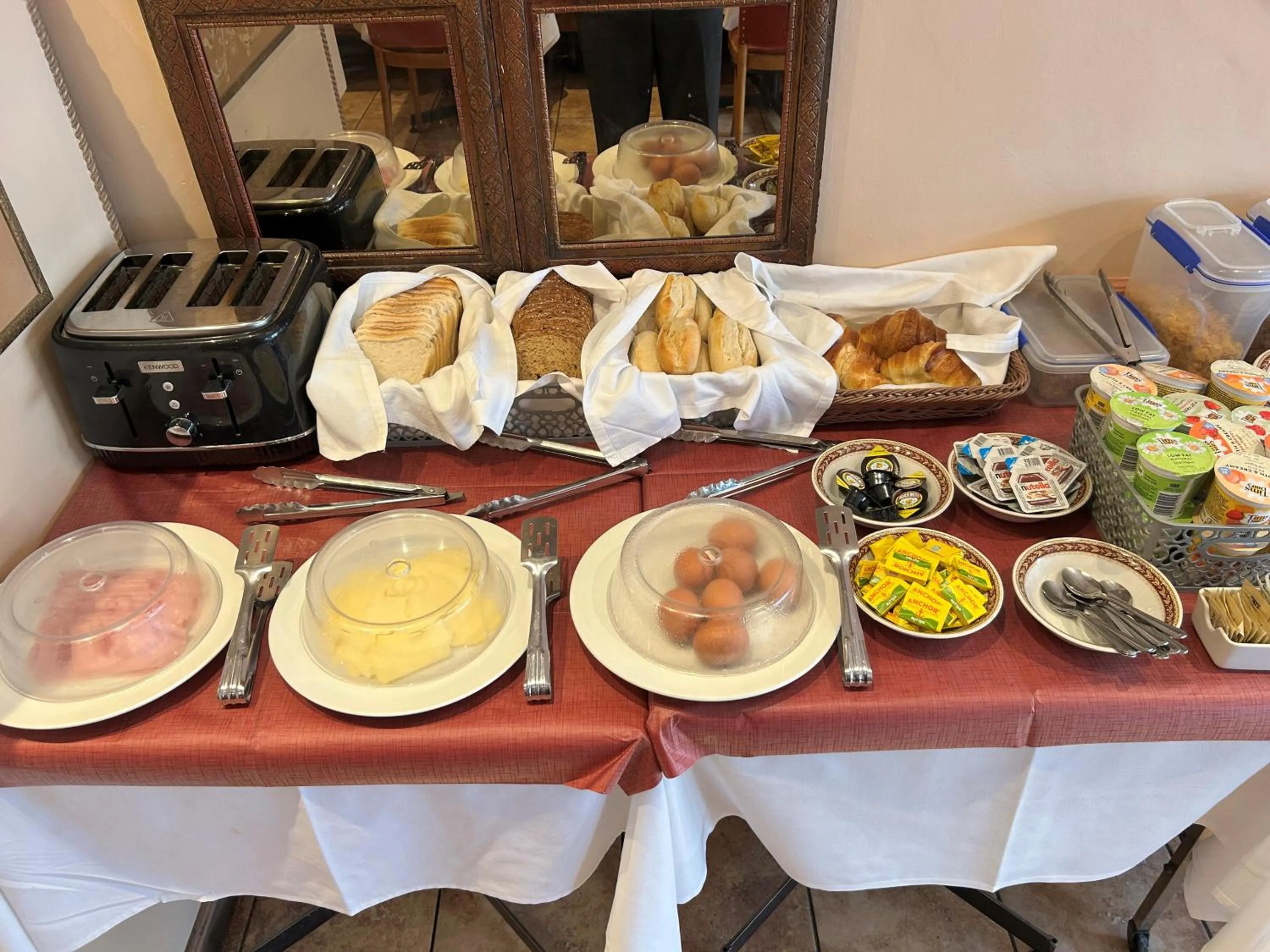 Food in La Gaffe - Bed and Breakfast