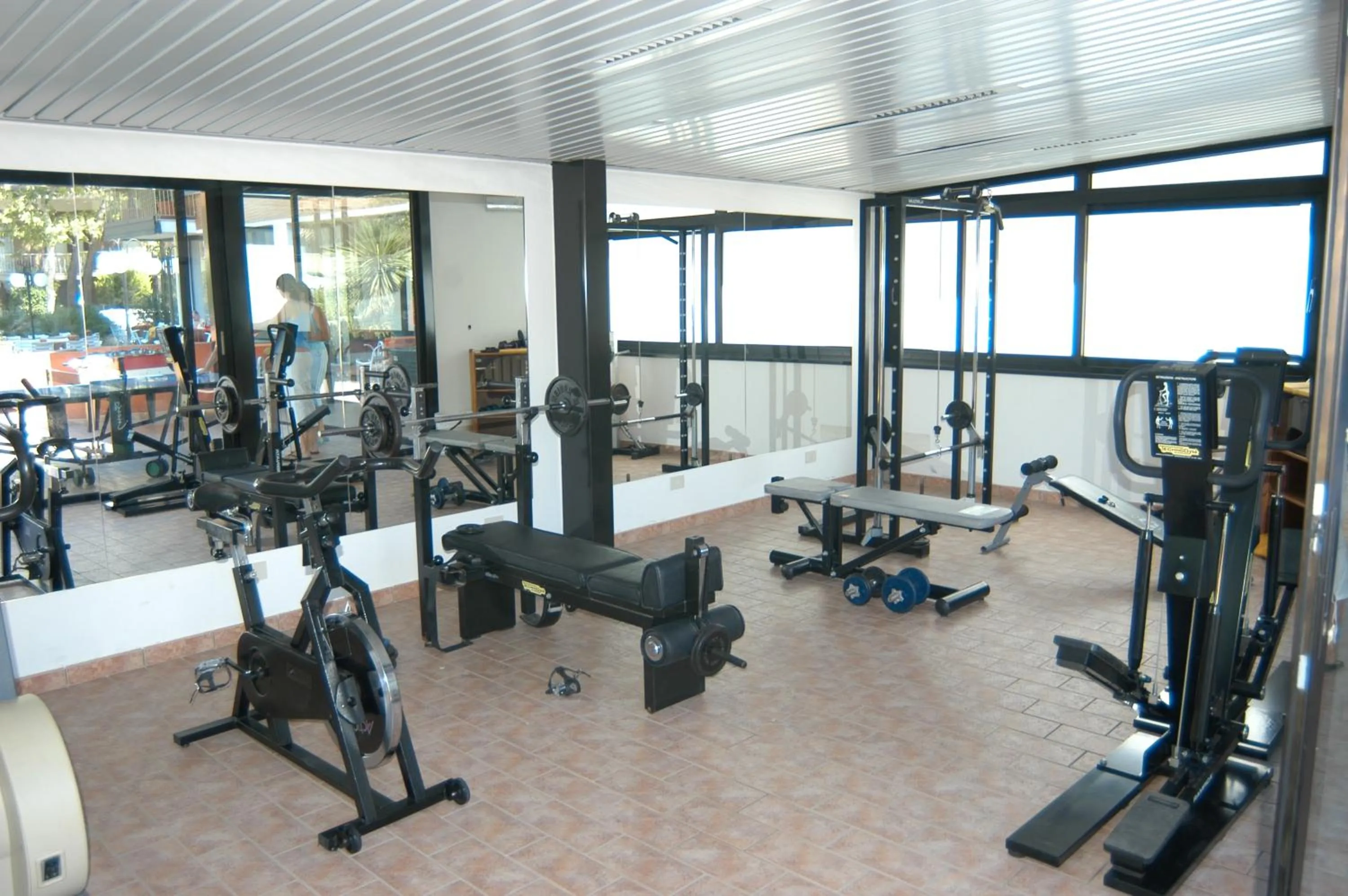 Fitness centre/facilities in Hotel Prestigio