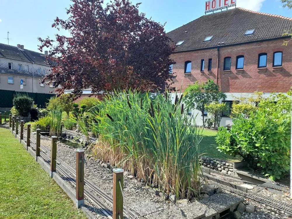 Garden in Hotel Am Stadtwall
