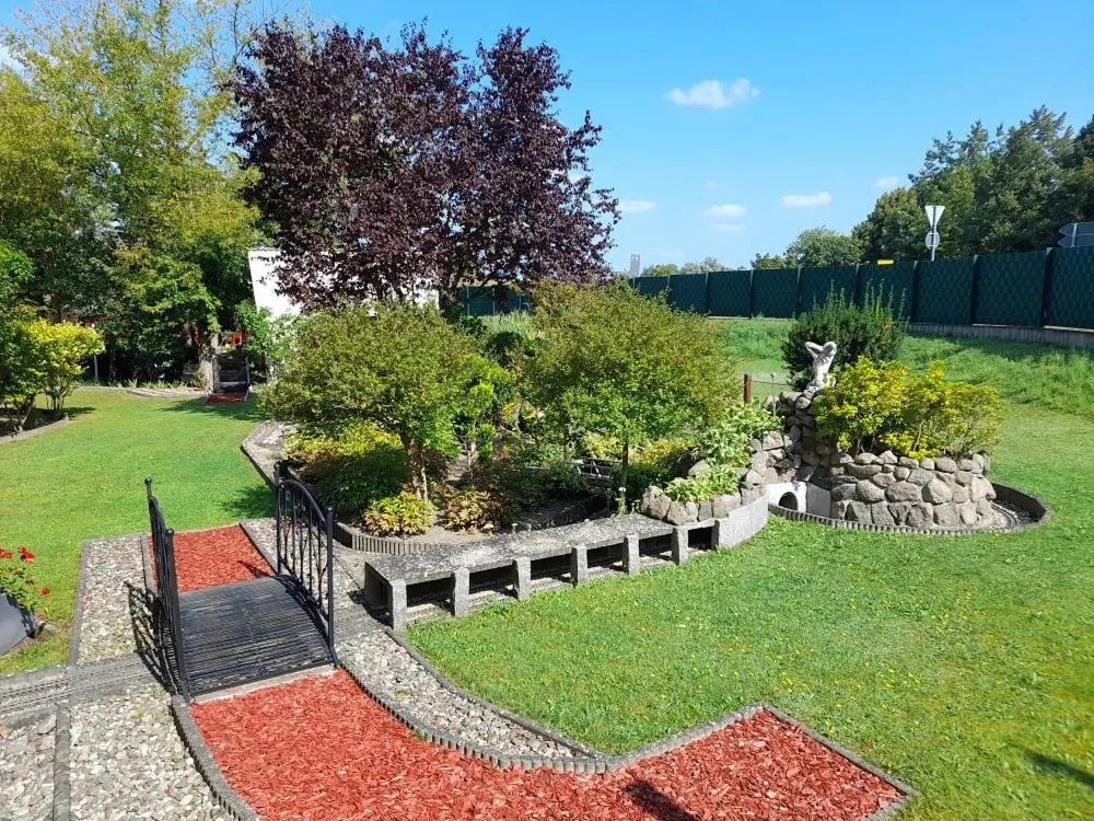 Garden in Hotel Am Stadtwall