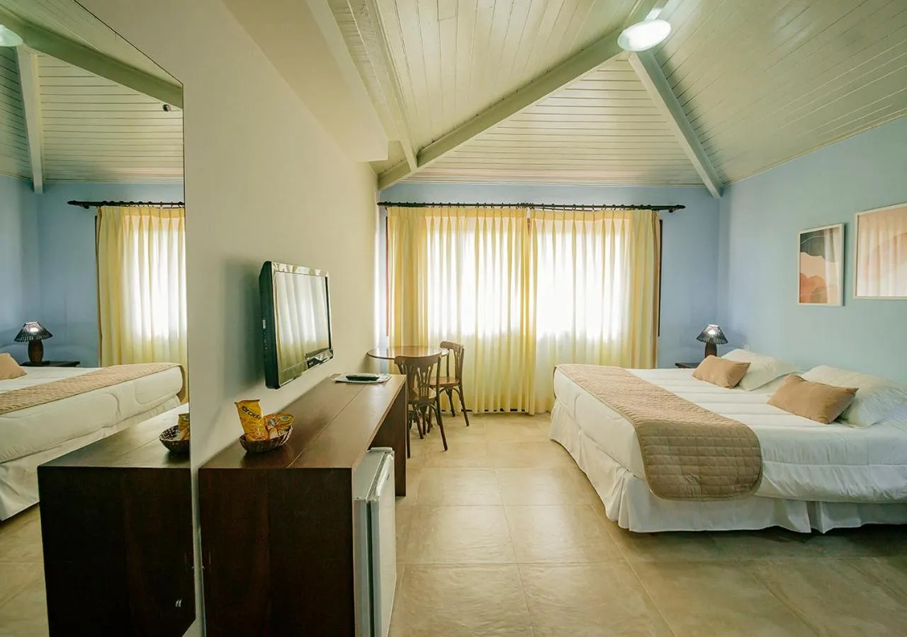 Bedroom, Bed in Hotel Eco Atlântico