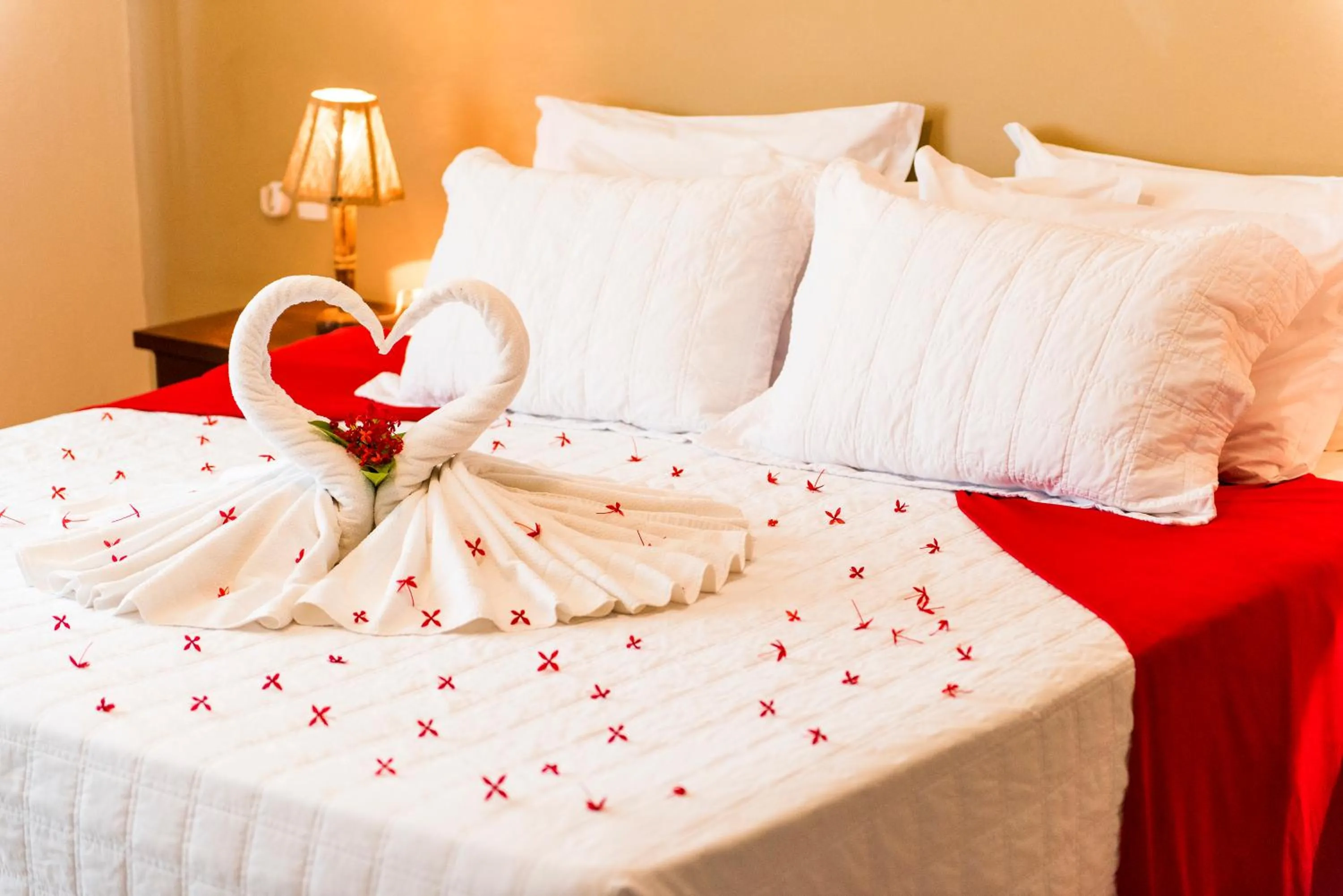 Decorative detail, Bed in Hotel Eco Atlântico