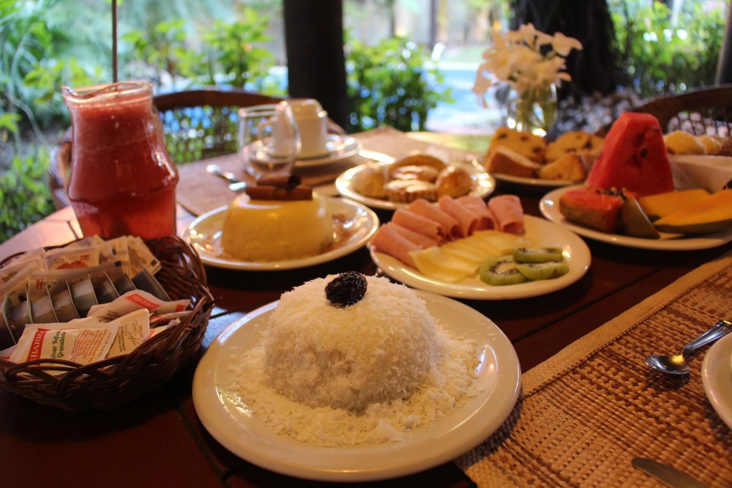 Breakfast in Pousada Tatuapara