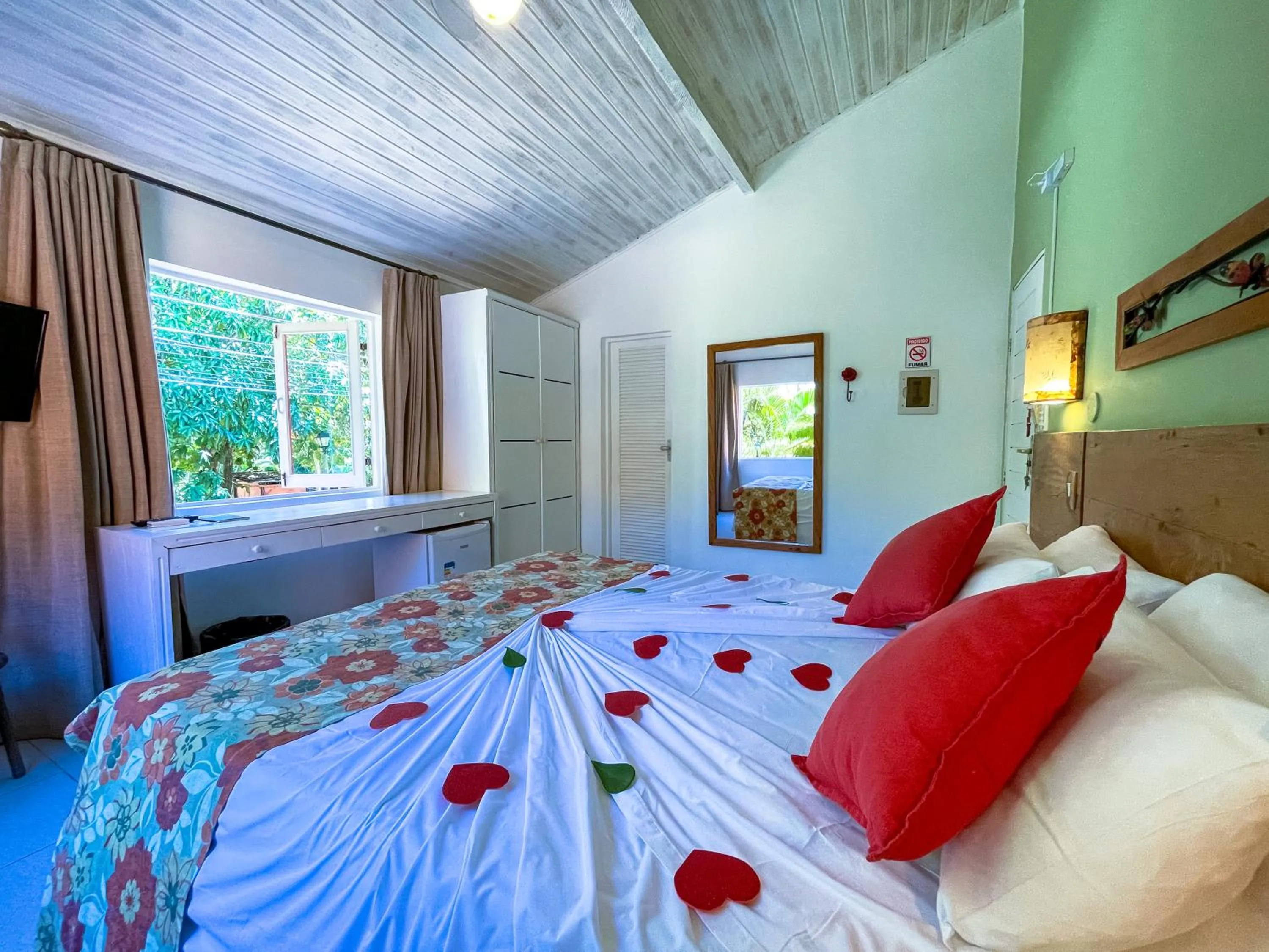 Bed in Pousada Tatuapara