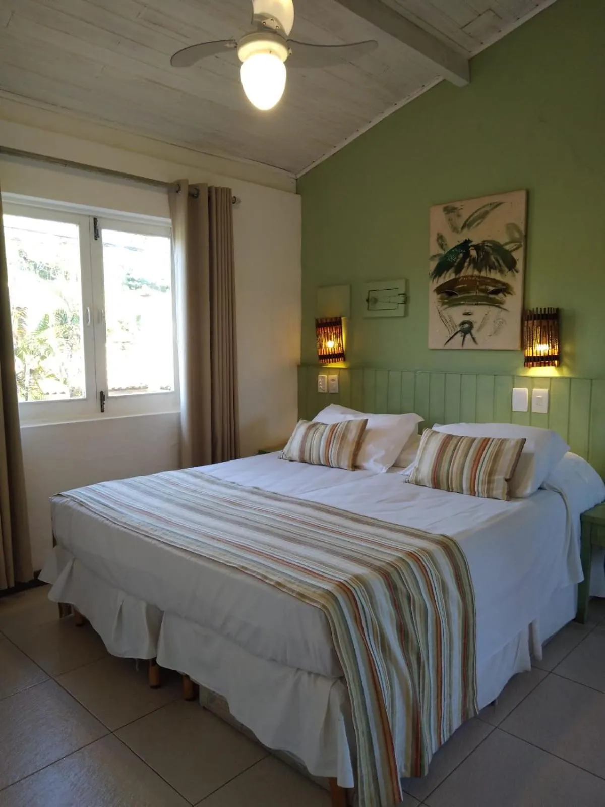 Bed in Pousada Tatuapara