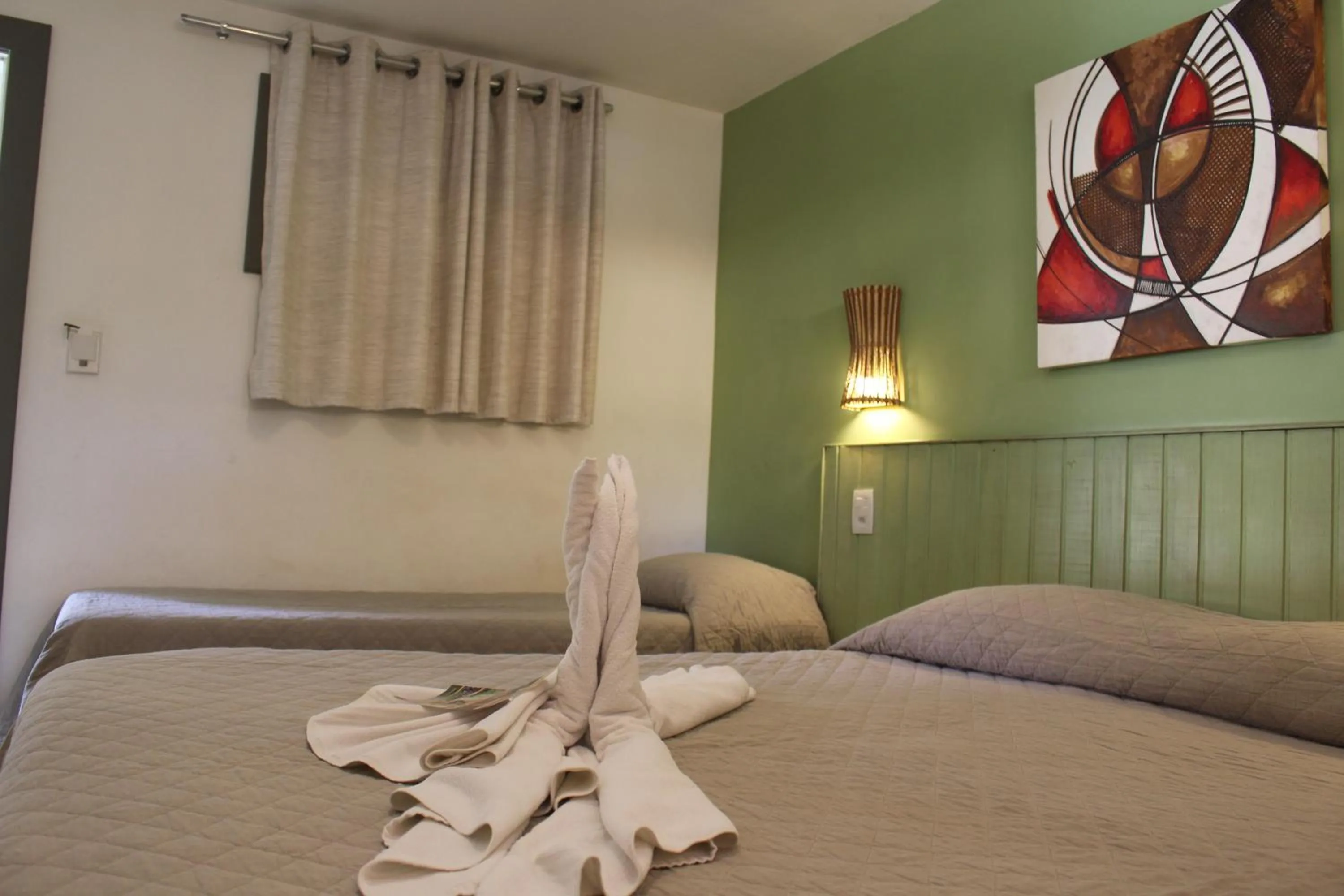 Photo of the whole room, Bed in Pousada Tatuapara