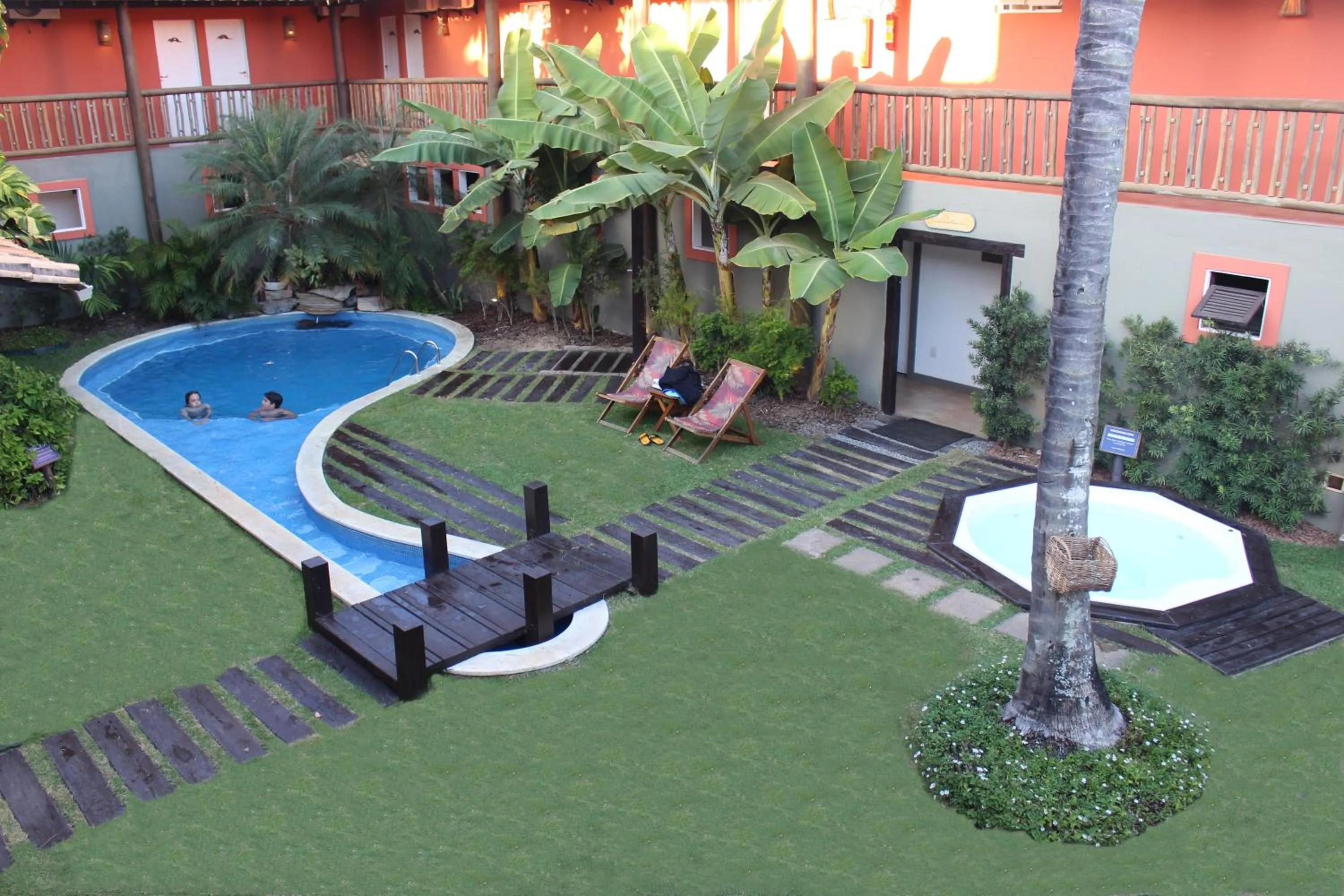 Garden in Pousada Tatuapara