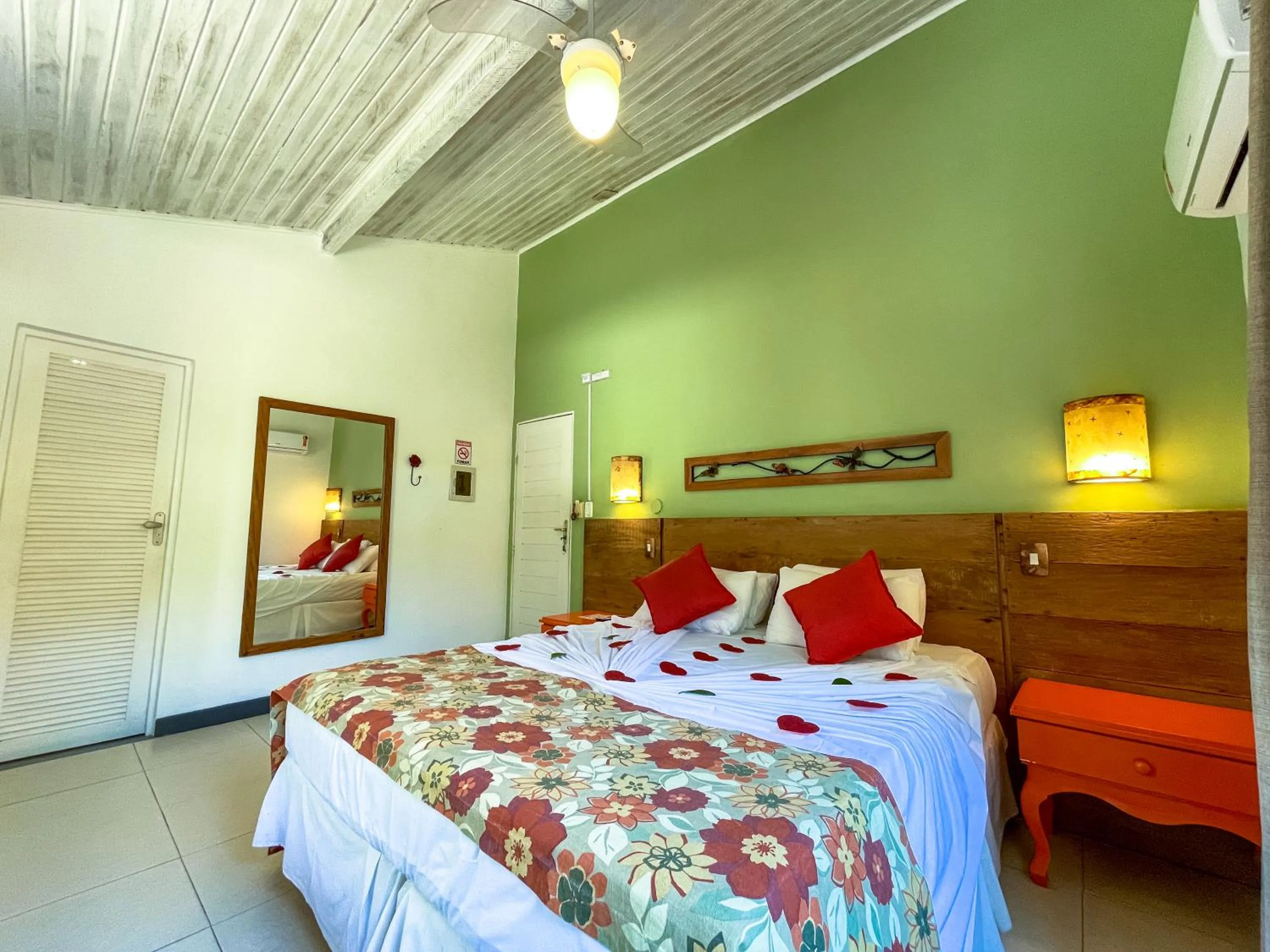 Bed in Pousada Tatuapara