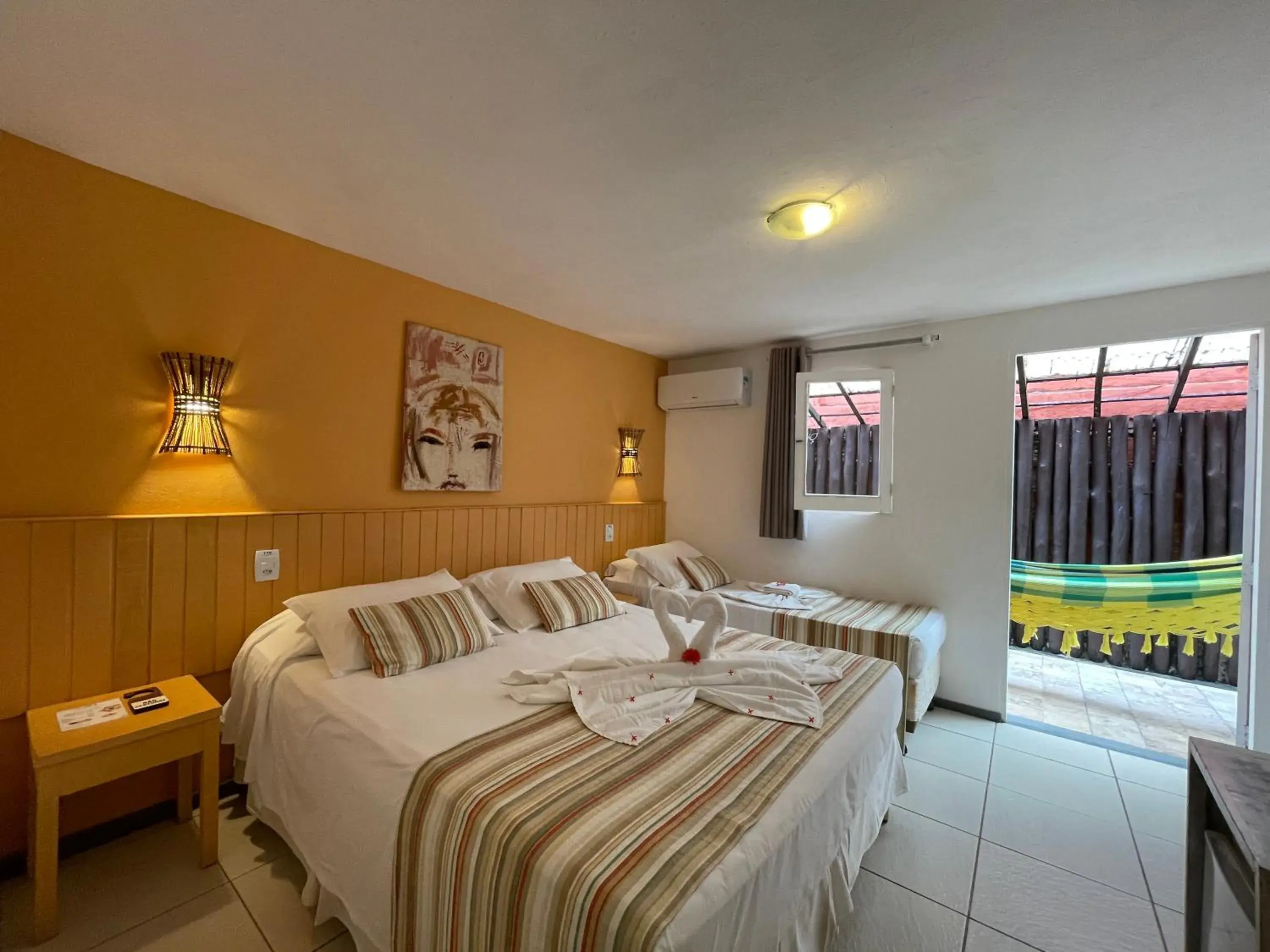 Triple Room - Disability Access in Pousada Tatuapara Triple Room - Disability Access in Pousada Tatuapara